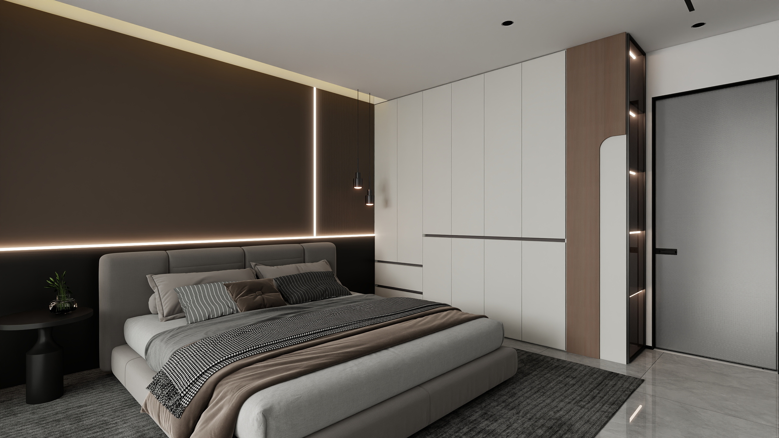 开鲁县龙发装饰-澜悦一品三期123平米户型图-装修设计方案