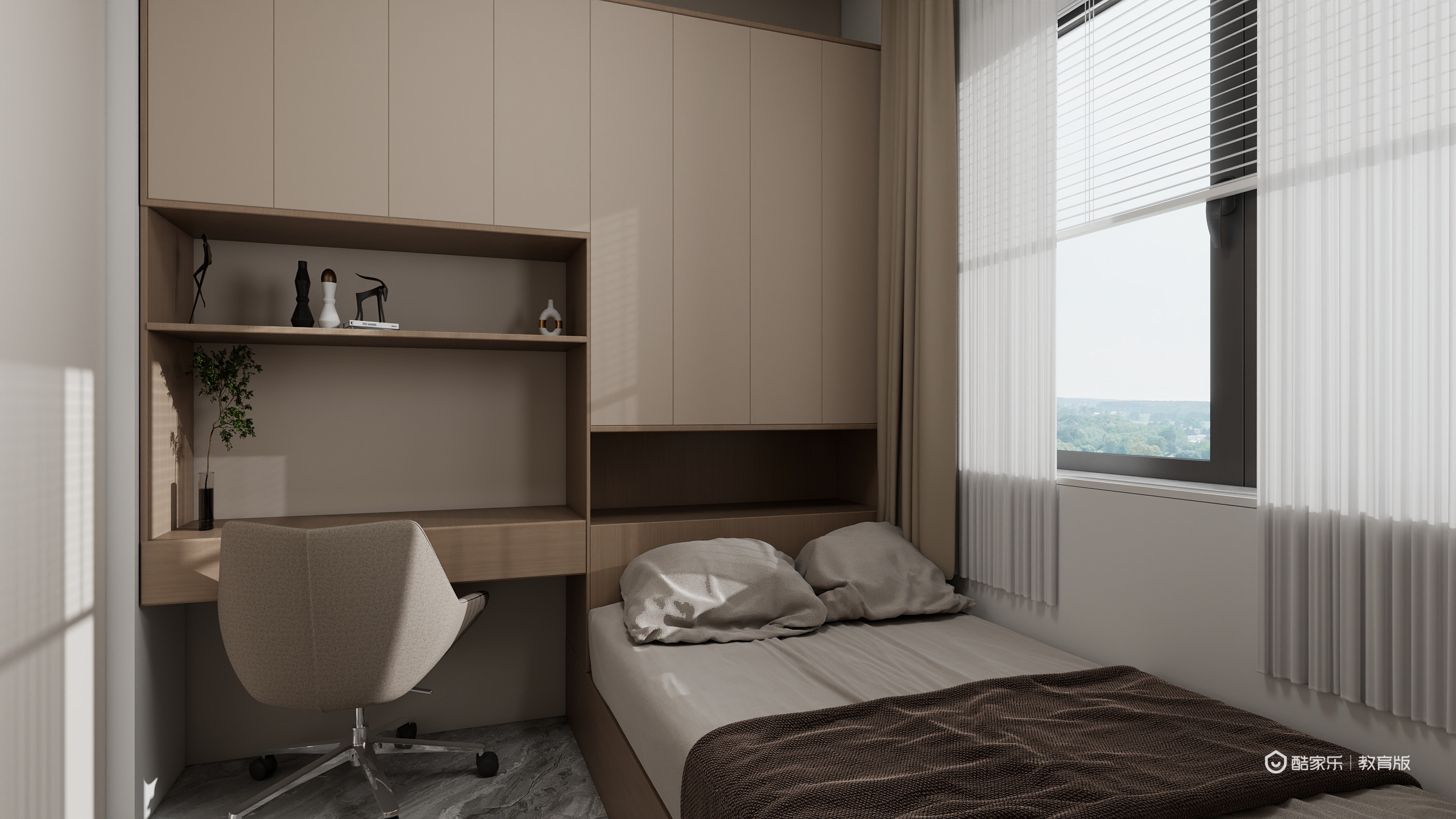 胡莹yBHB-浙江建设技师学院-胡莹装修效果图