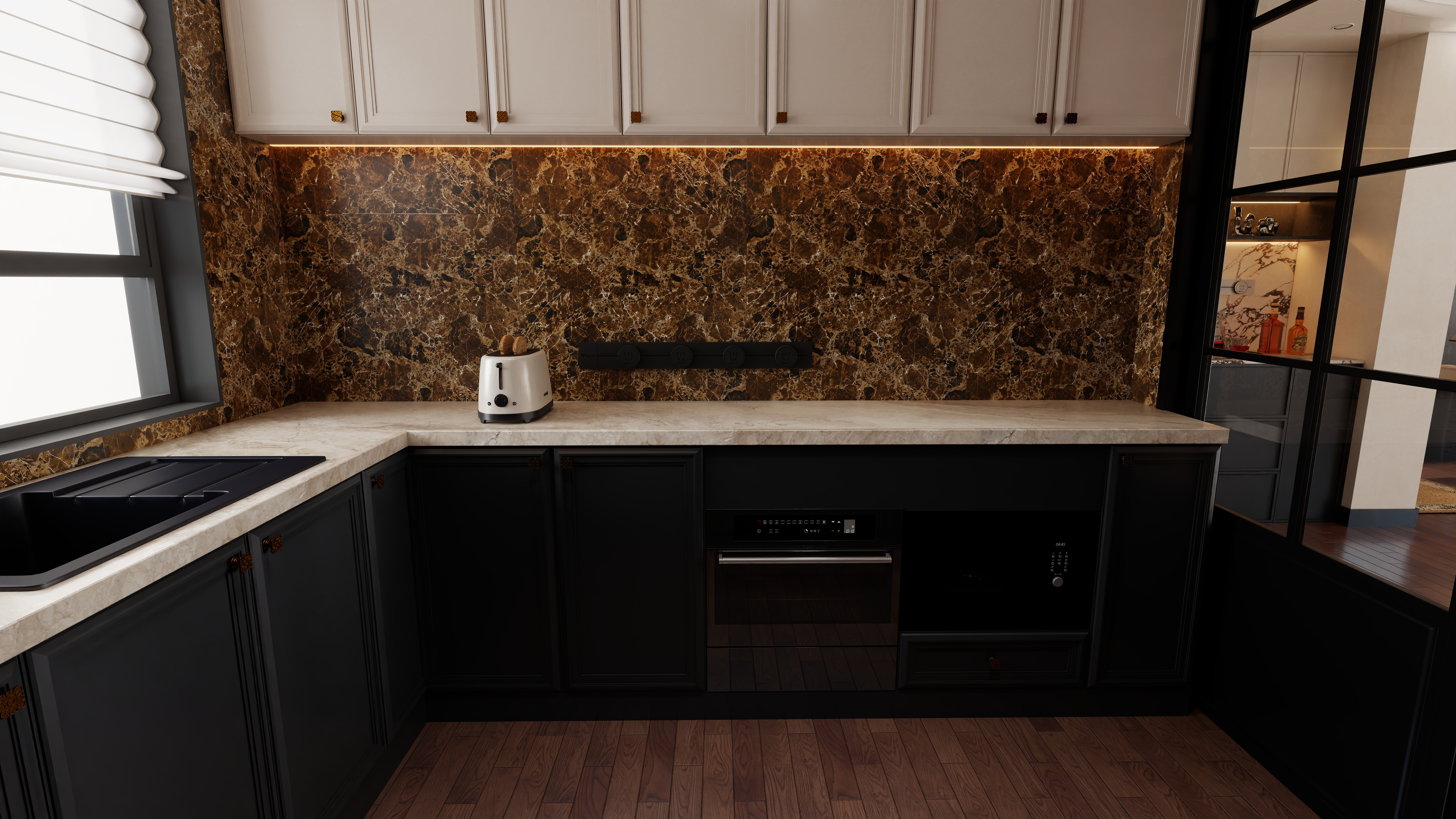 楼欢欢-法式鹰牌森林木歌装修效果图