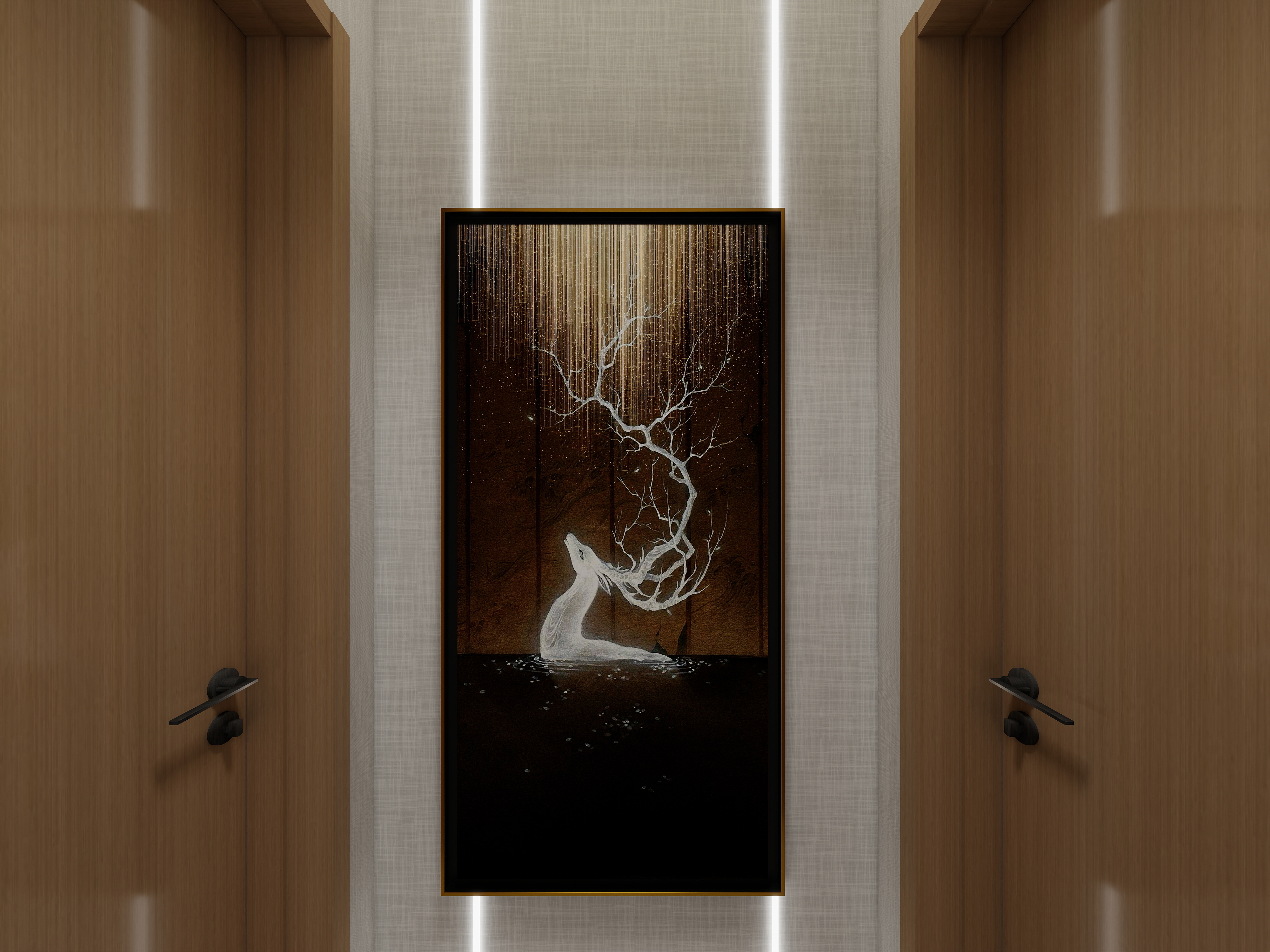 河北欧建建筑装饰有限公司-华远和府-二期93㎡3室装修效果图