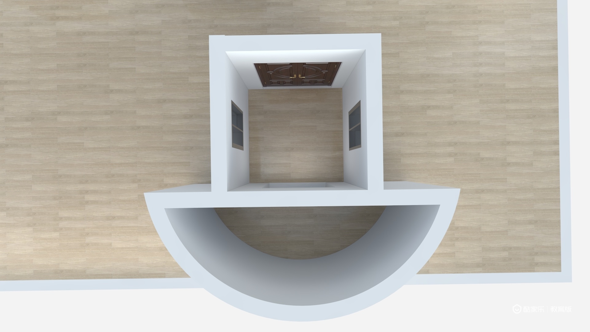 刘伟文GFJa-中级实操考核户型-装修设计方案