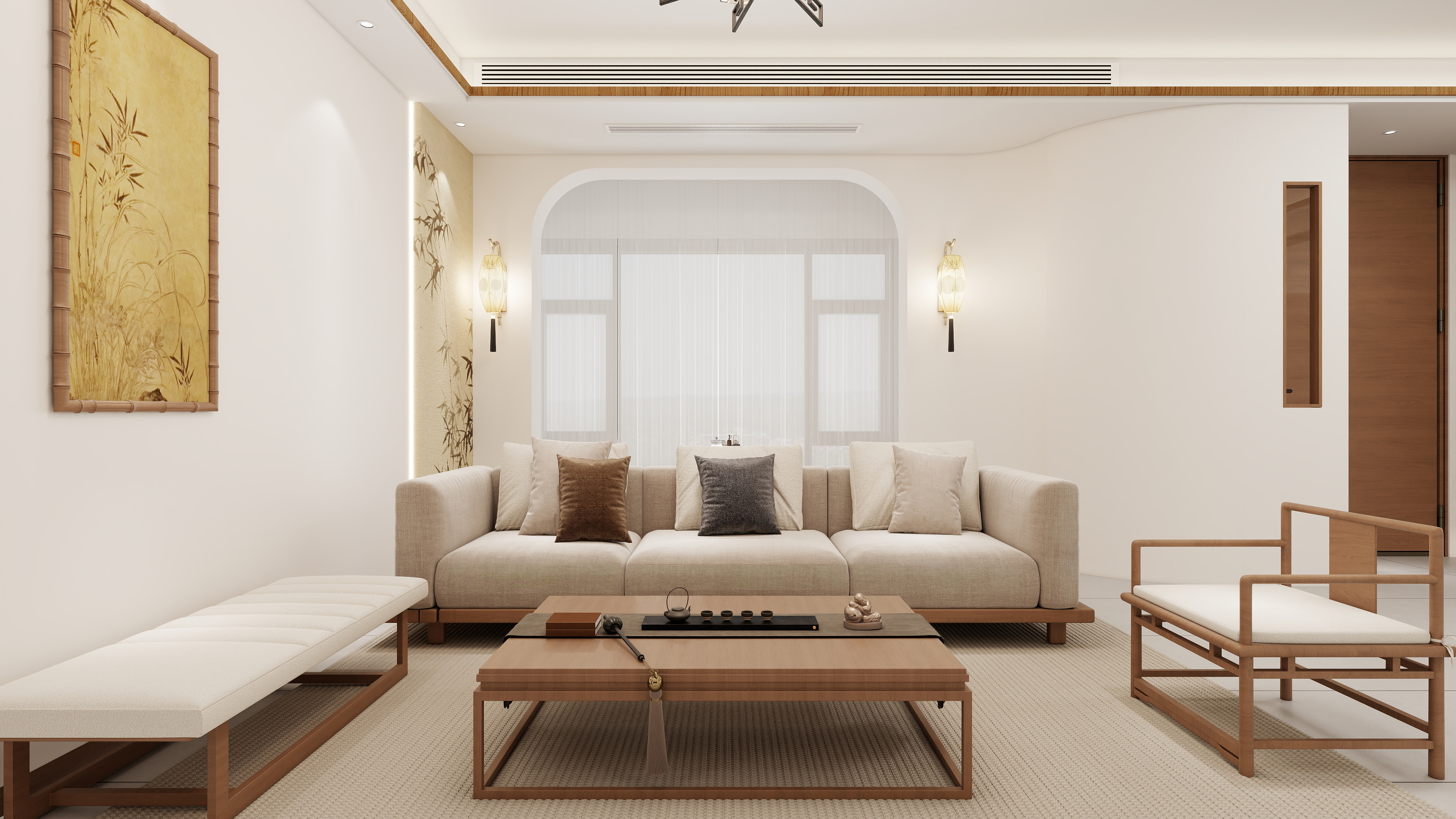 李青越-413方宋氏美学三居室装修效果图