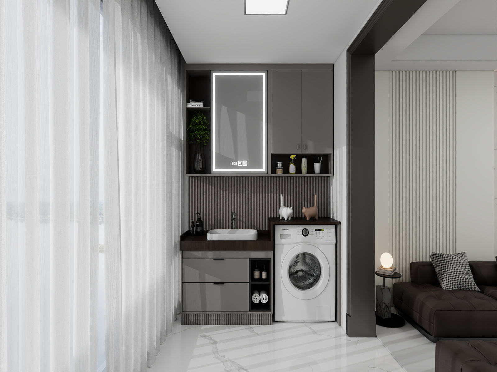 1577*xmRK-自建房117㎡3室装修效果图