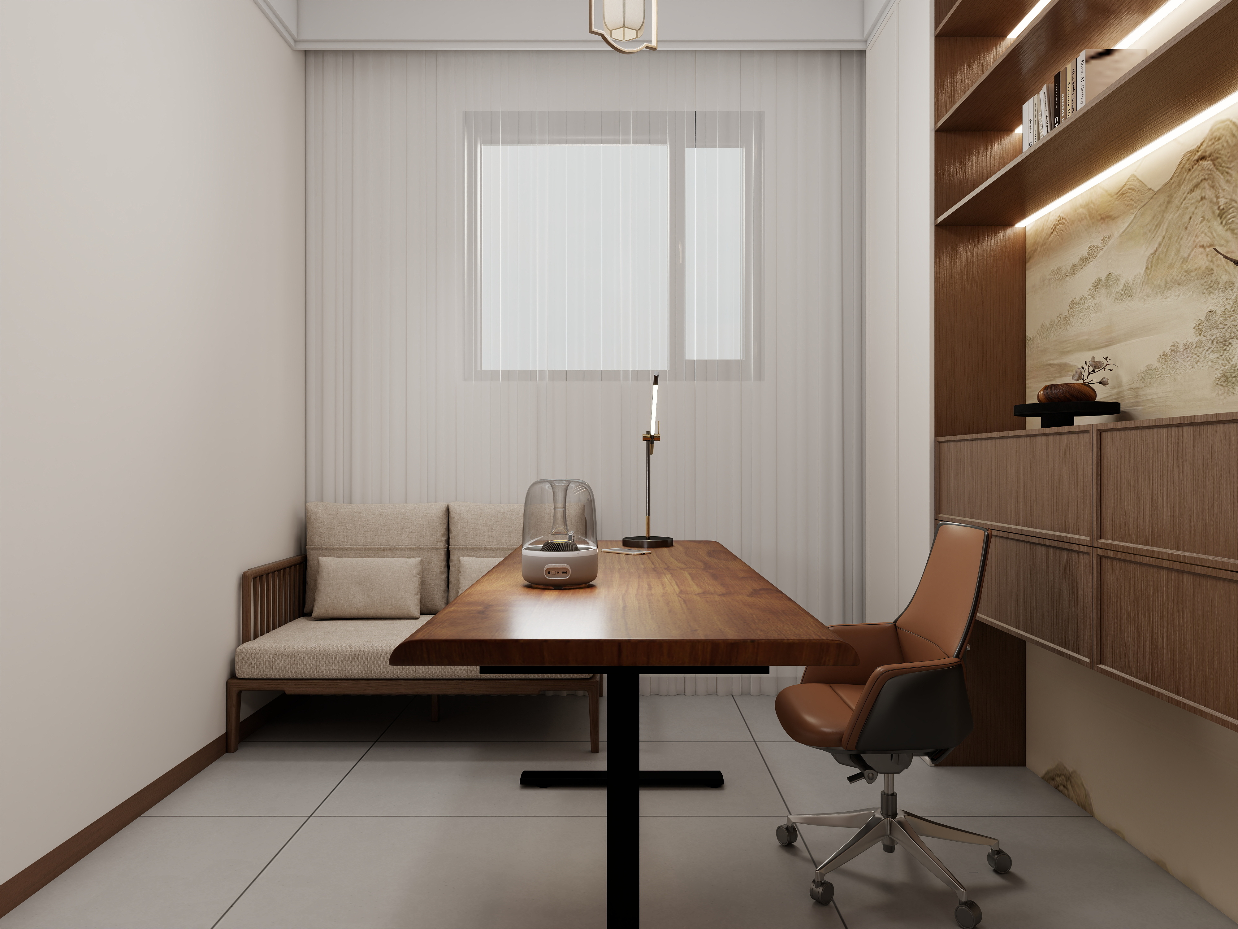 李青越-413方宋氏美学三居室装修效果图