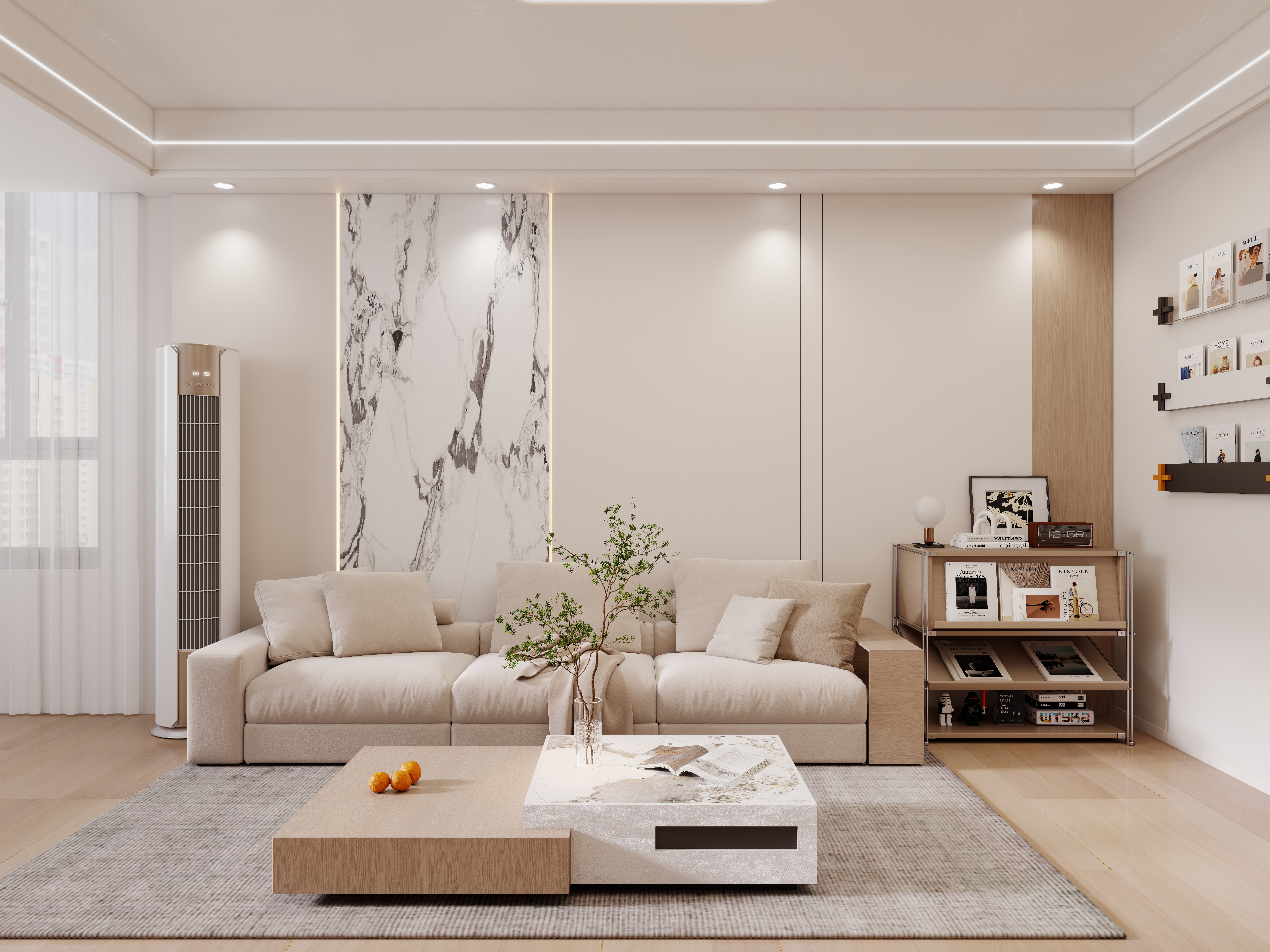 壹诺设计工作室-现代简约-A12装修效果图