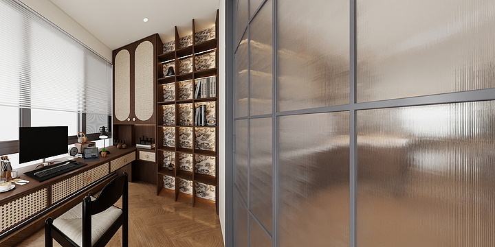 A9鸿誉全案设计师@唐志明-阅山湖二期冉总雅居-装修设计方案