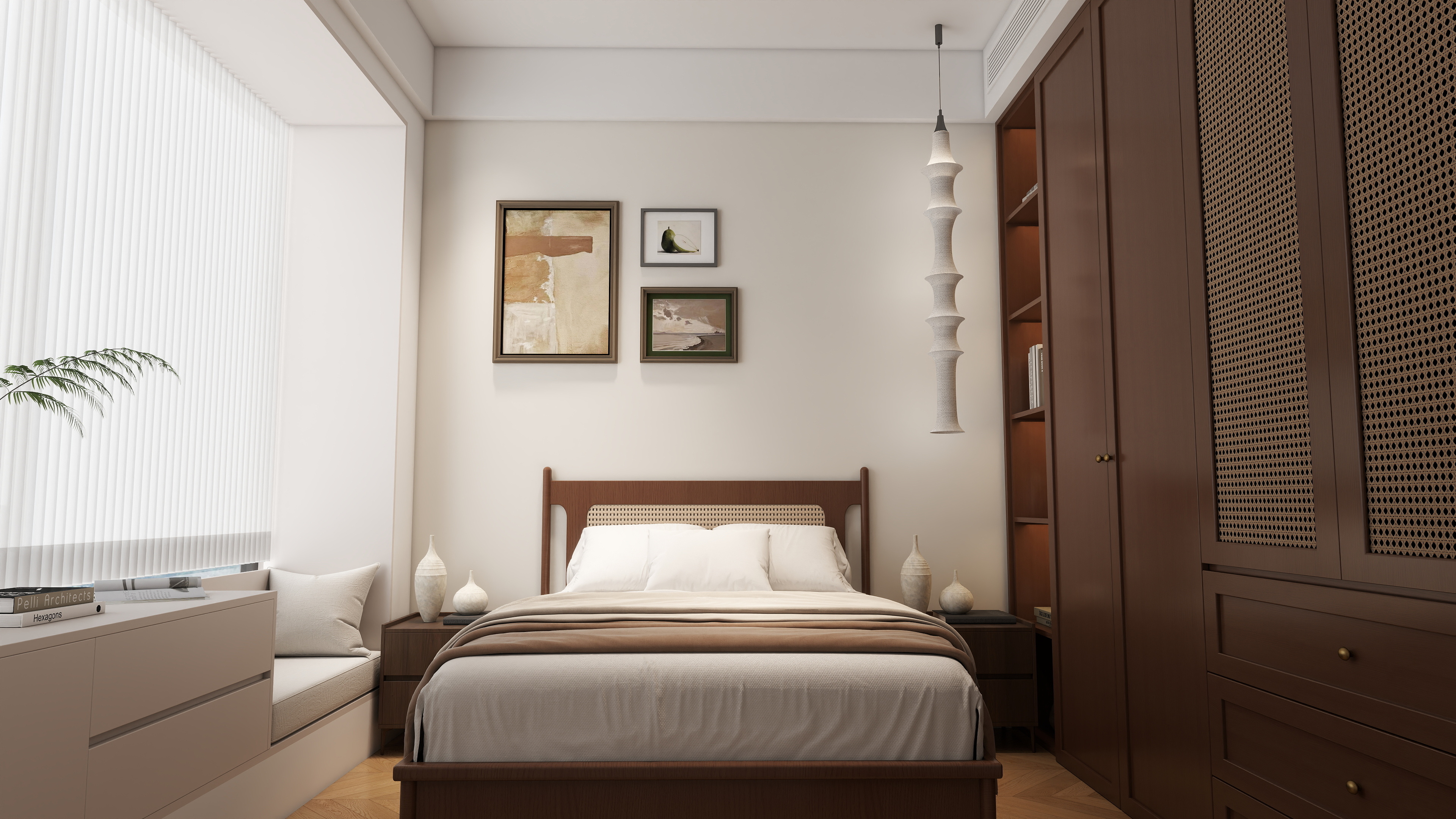 大金空调官方-120㎡中古法式｜于细节处见优雅装修效果图