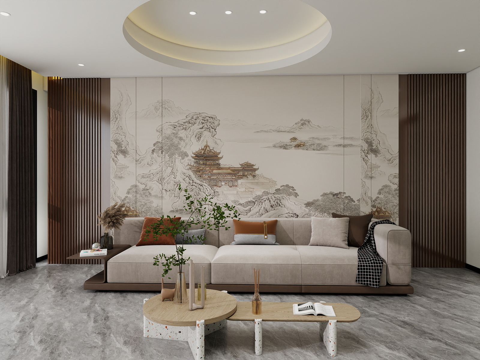 500一套_韩昊霖-新中式装修效果图