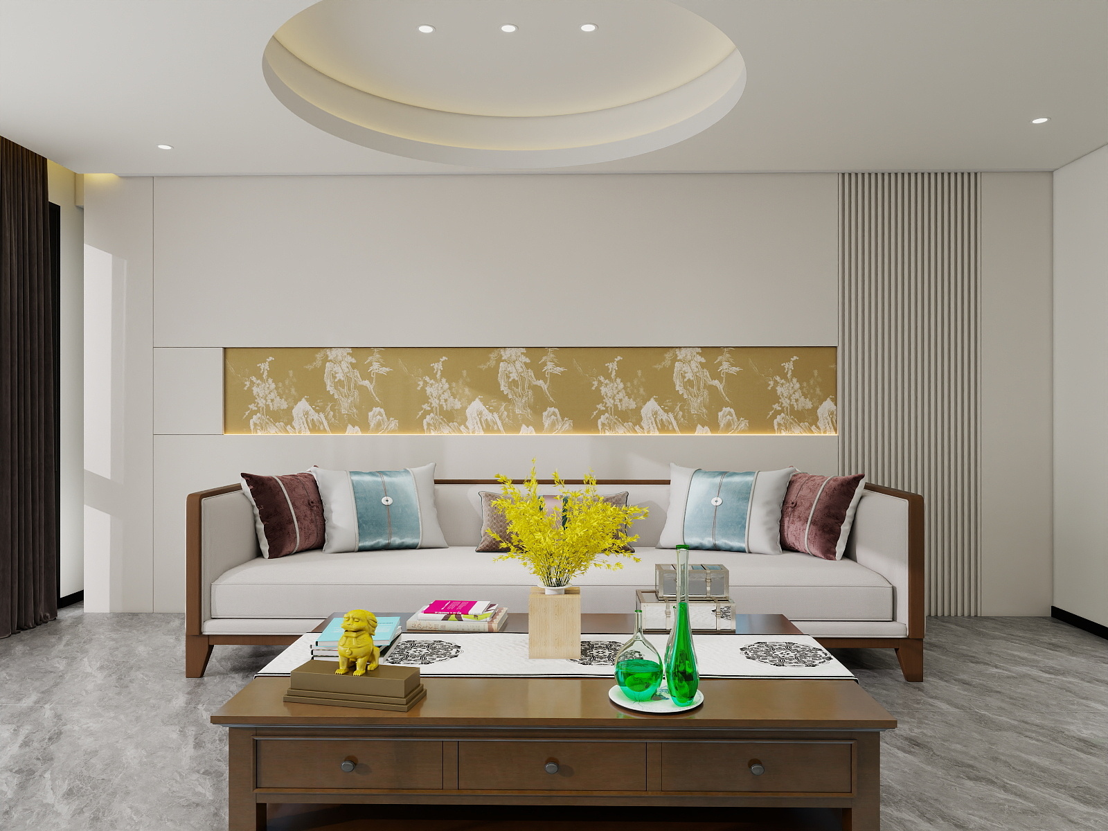 500一套_韩昊霖-新中式装修效果图