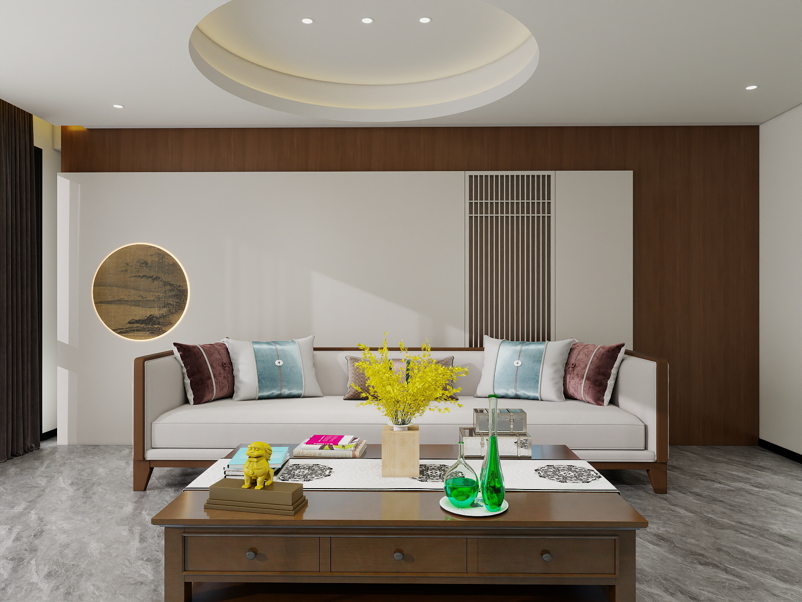 500一套_韩昊霖-新中式装修效果图