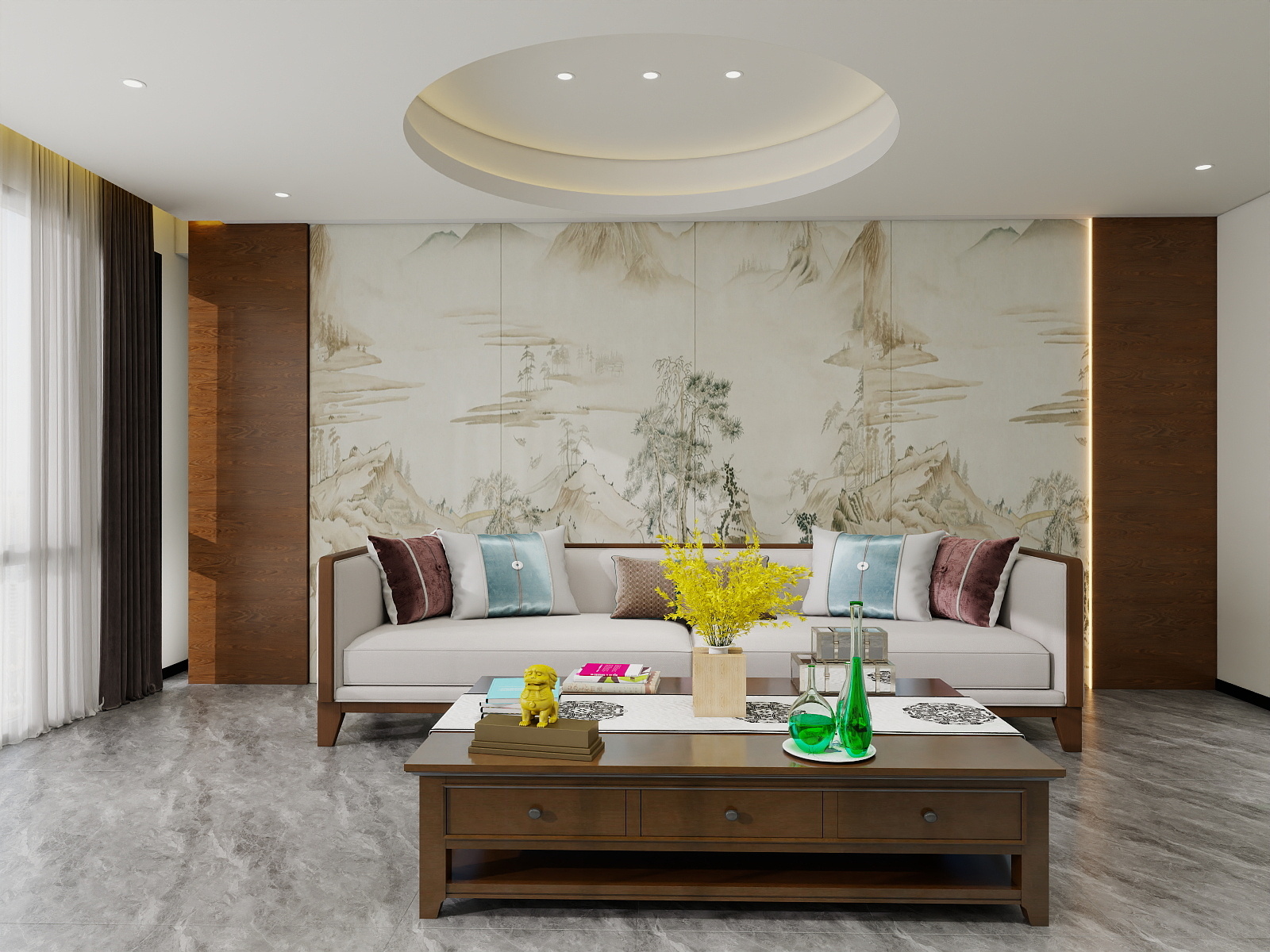 500一套_韩昊霖-新中式装修效果图