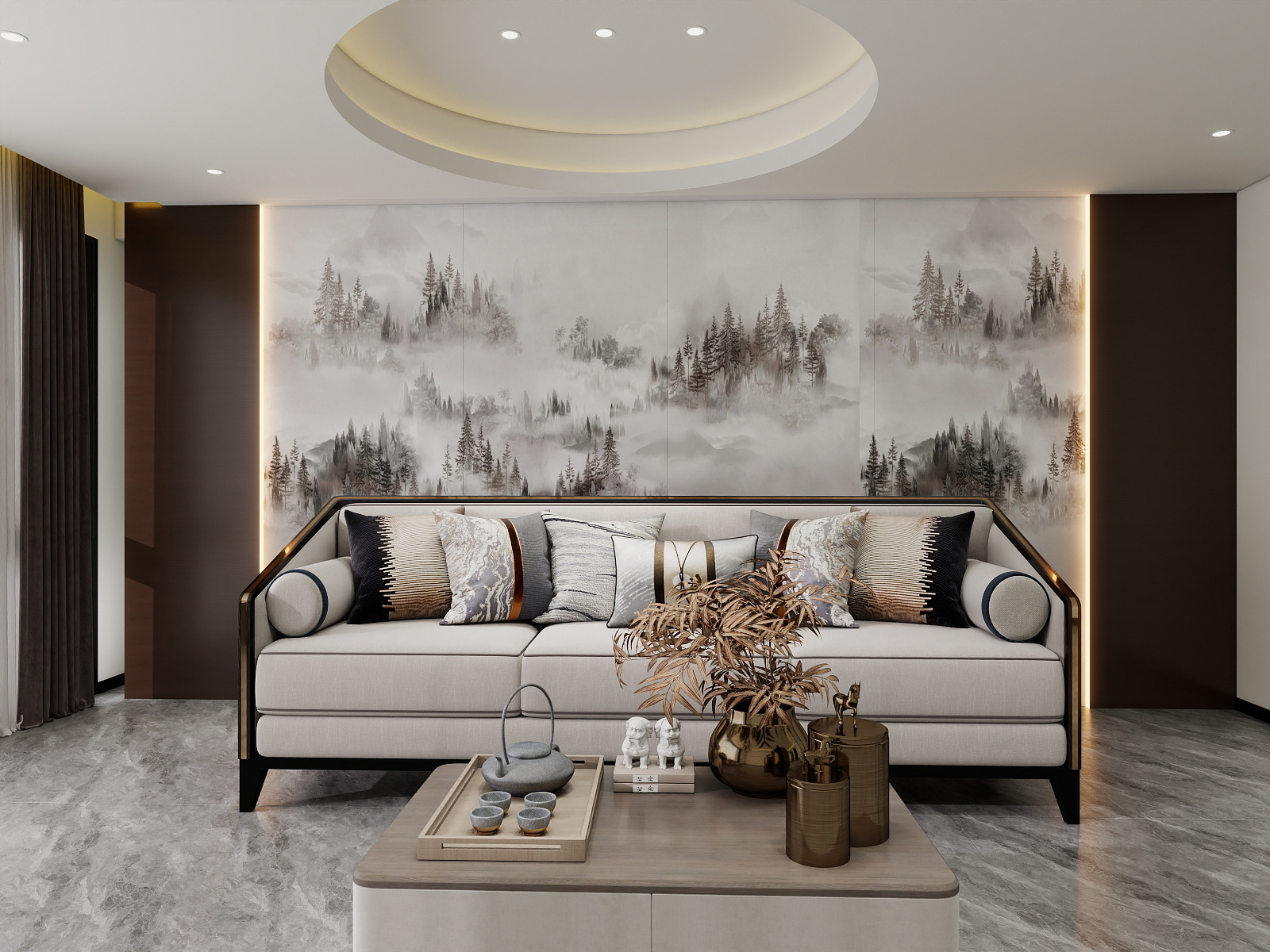 500一套_韩昊霖-新中式装修效果图