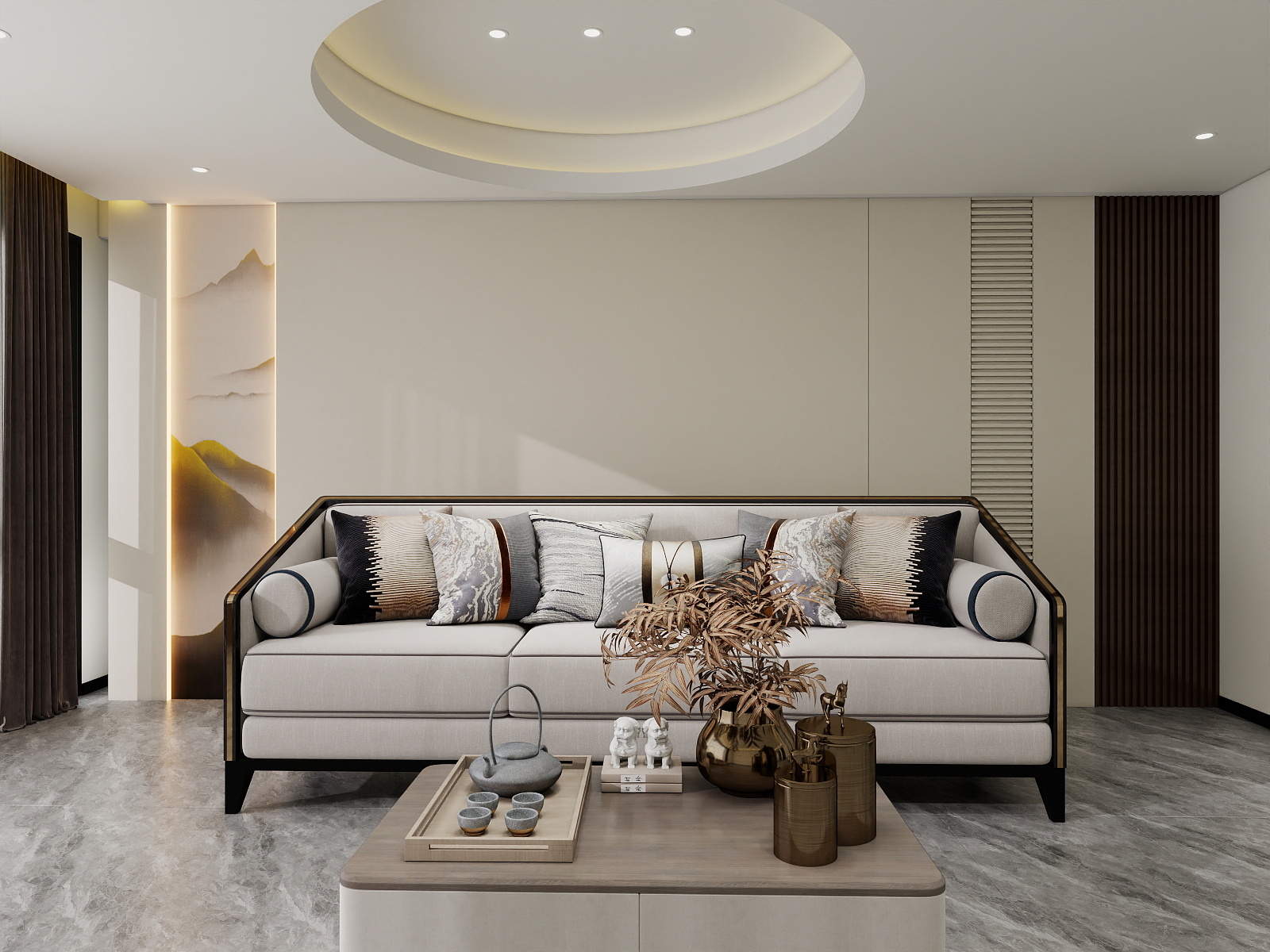 500一套_韩昊霖-新中式装修效果图