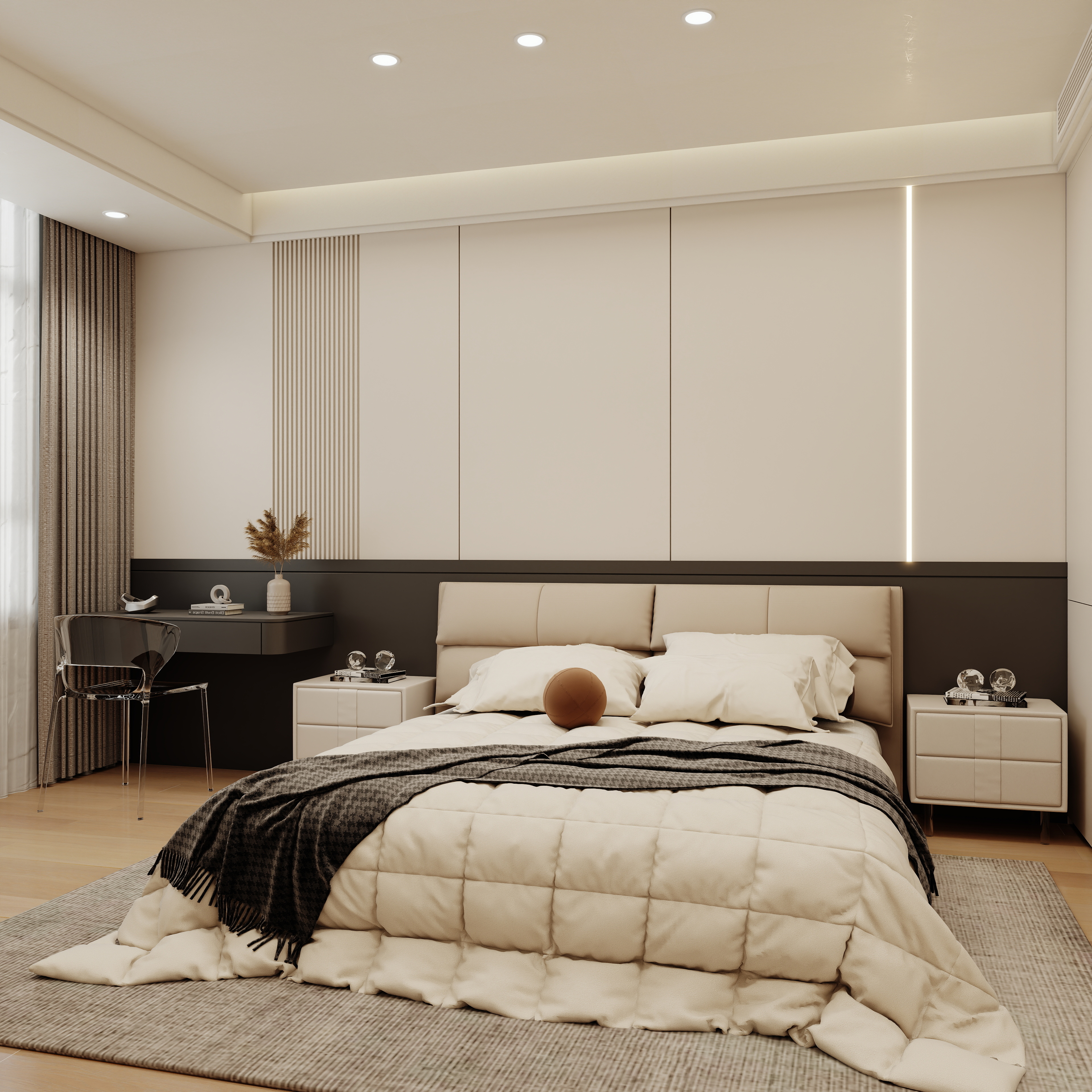 壹诺设计工作室-现代简约装修效果图