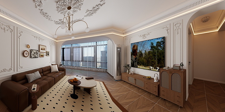 漯河市最美装饰工程有限公司-舞阳金樽府第二版 -装修设计方案