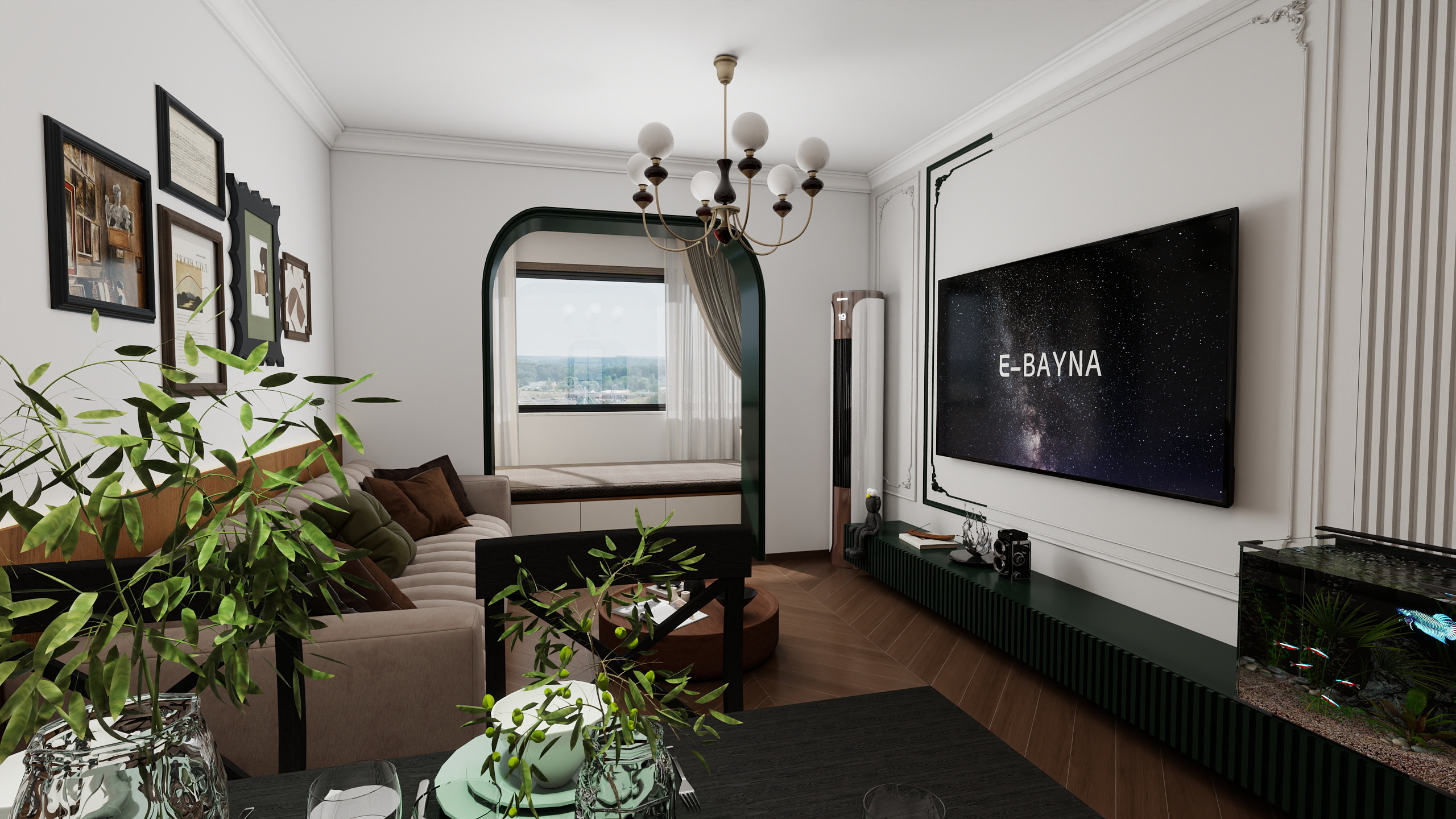 叶林超丨首席设计师-法式中古装修效果图