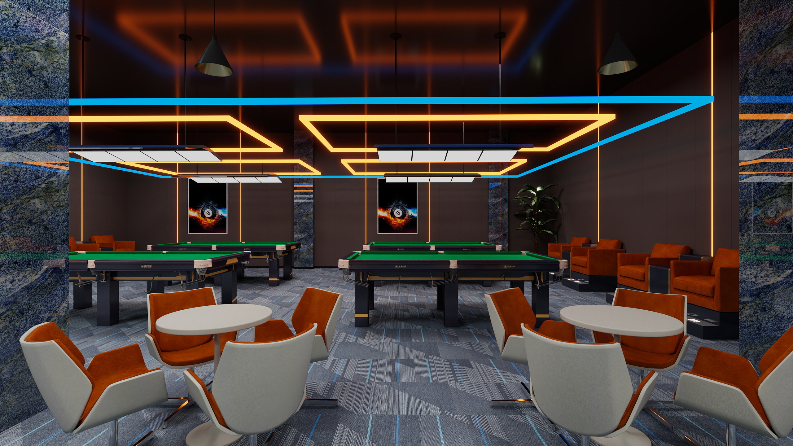 WindyHILL.-400平台球厅（12.2）装修效果图