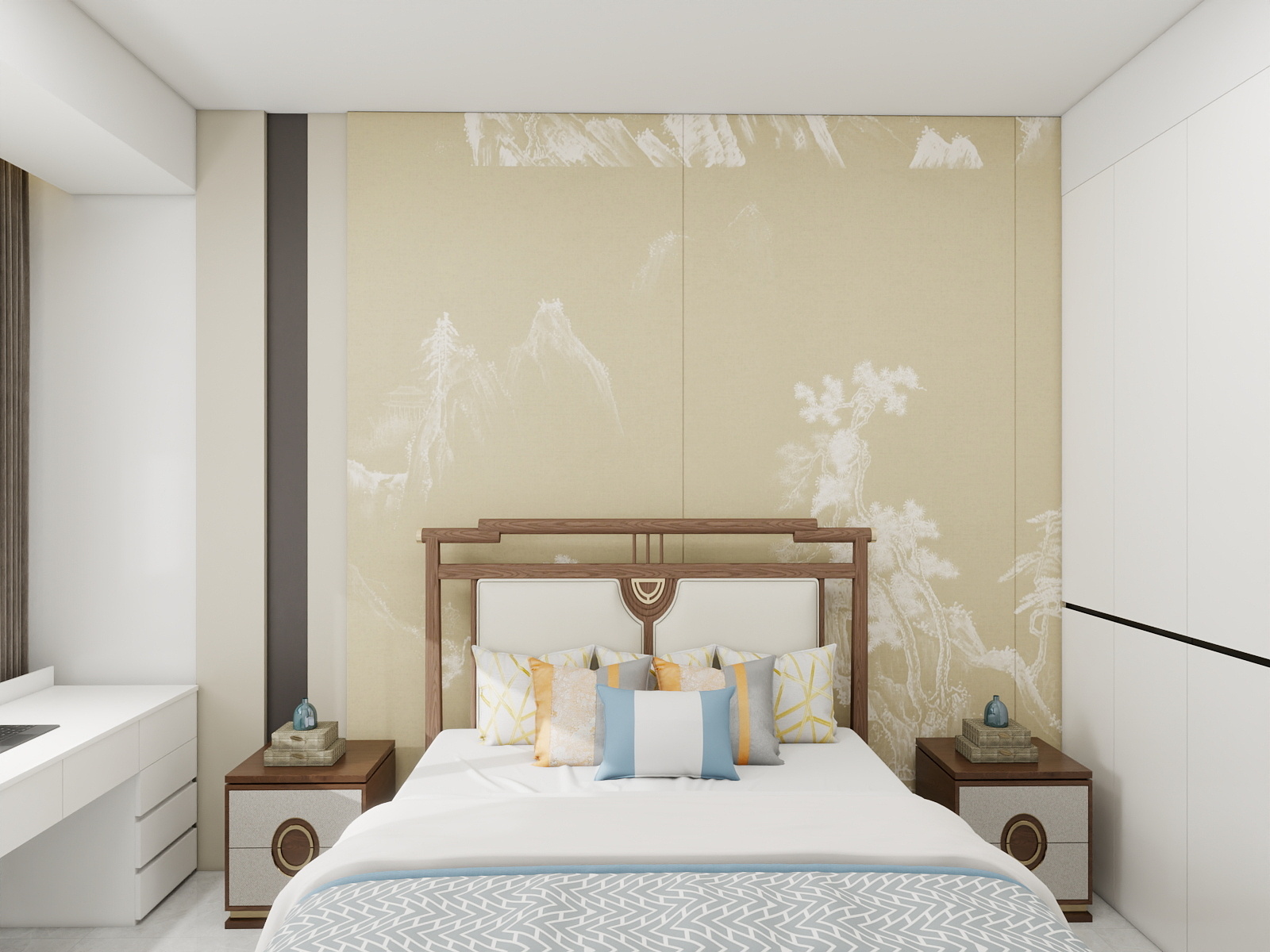 500一套_韩昊霖-新中式风格装修效果图