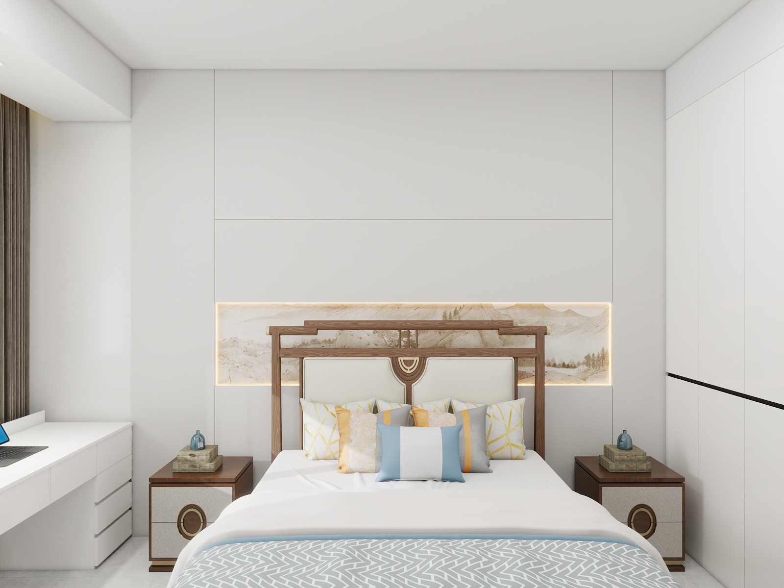 500一套_韩昊霖-新中式风格装修效果图