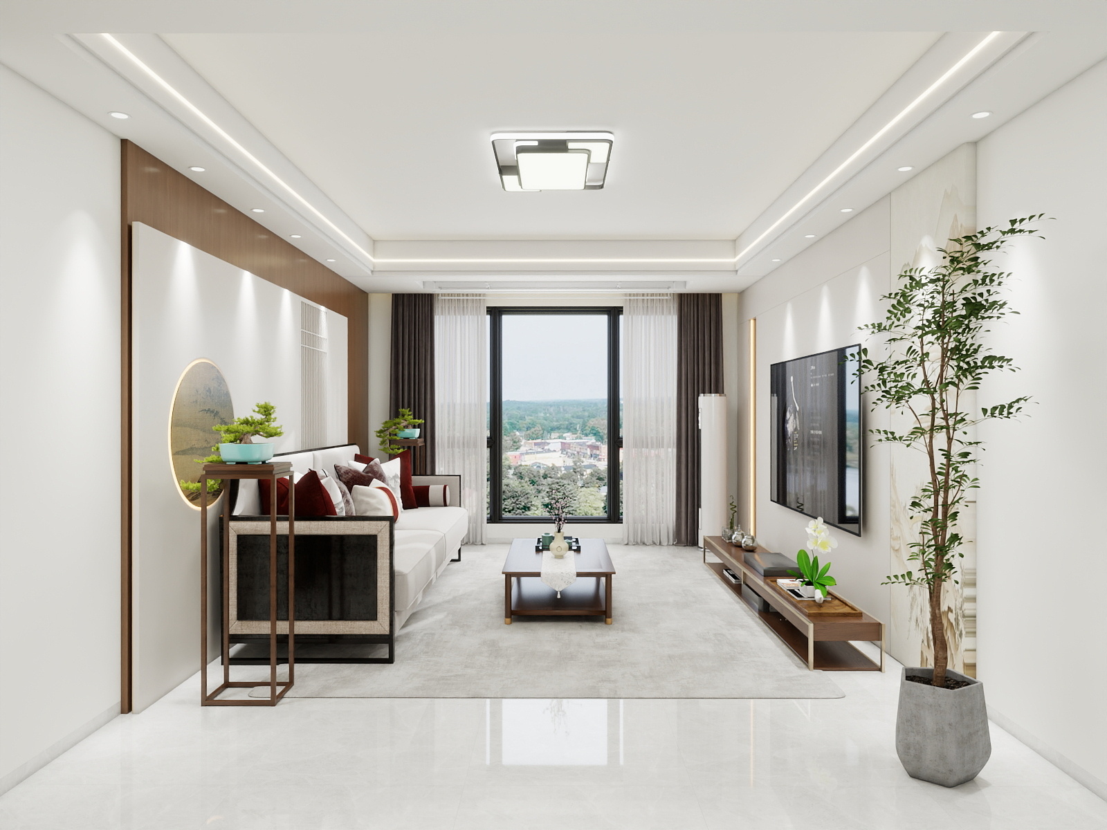 500一套_韩昊霖-新中式风格装修效果图