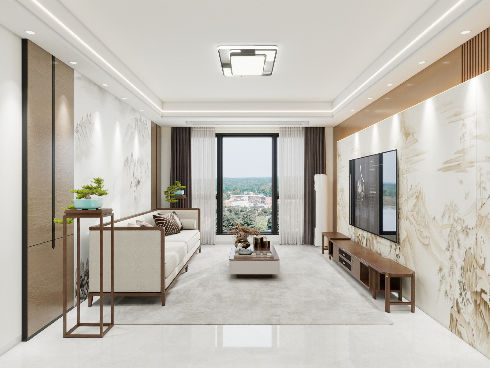 500一套_韩昊霖-新中式风格装修效果图