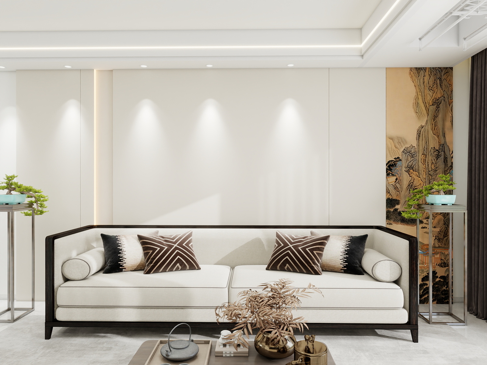 500一套_韩昊霖-新中式风格装修效果图