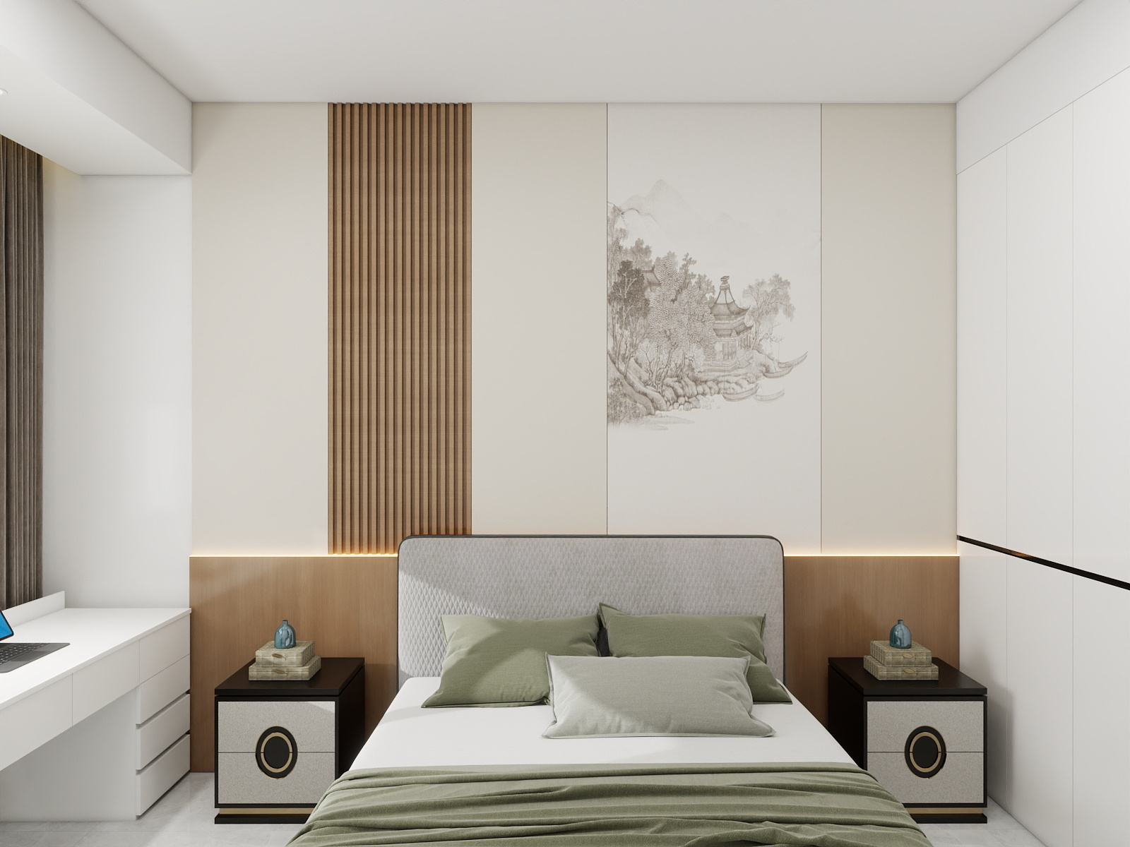 500一套_韩昊霖-新中式风格装修效果图