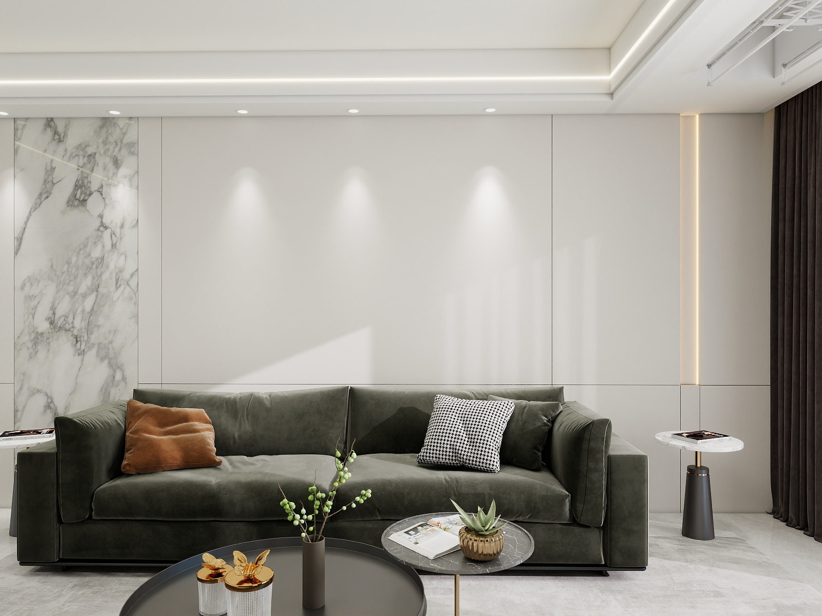 500一套_韩昊霖-现代风格装修效果图