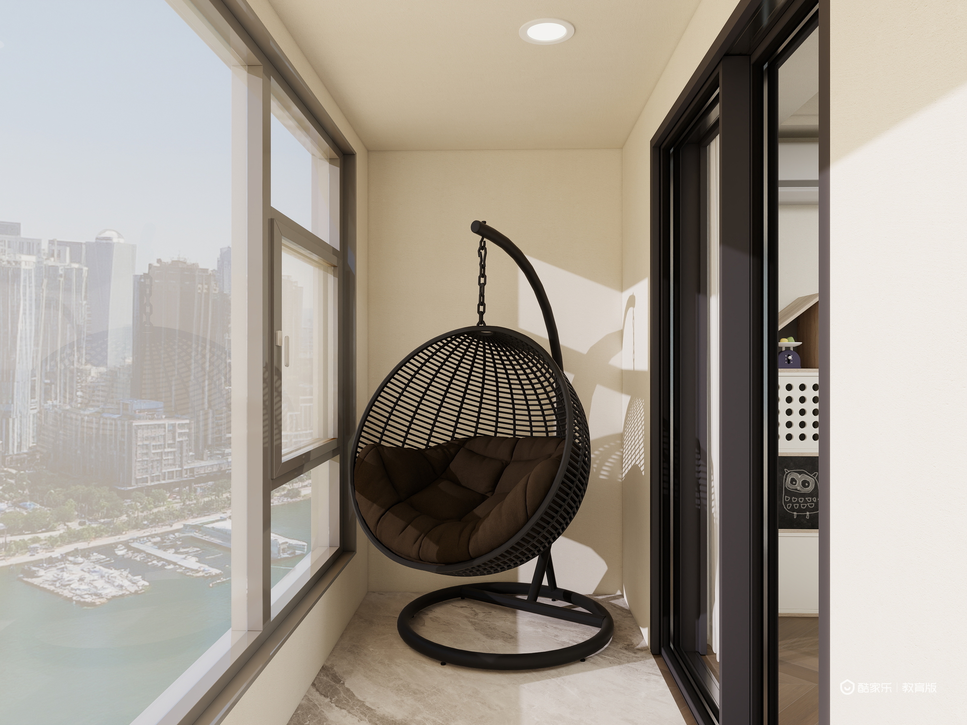 刘奕婷HwaN-顺德职业技术大学-刘奕婷装修效果图