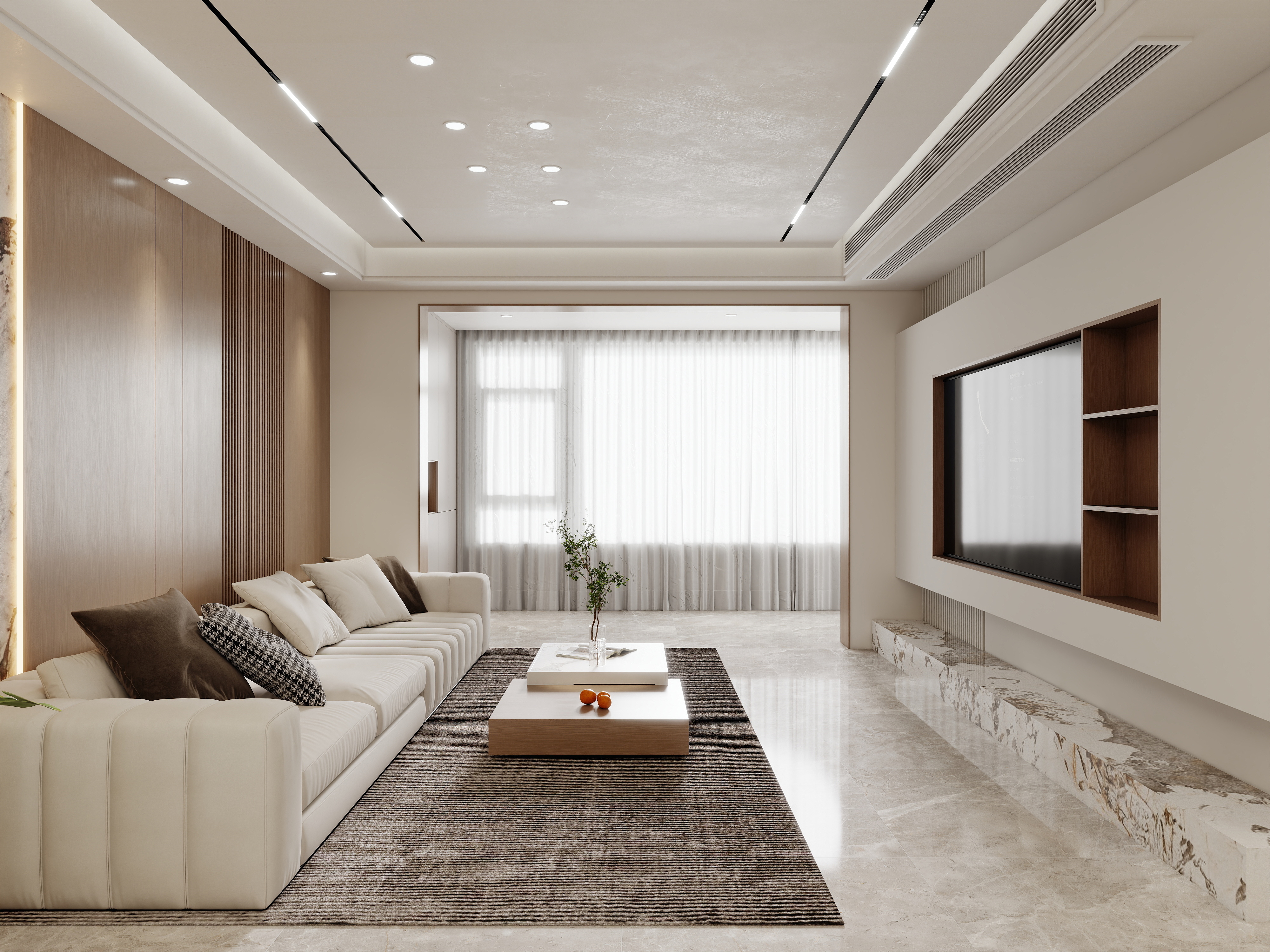 壹诺设计工作室-现代意式  装修效果图