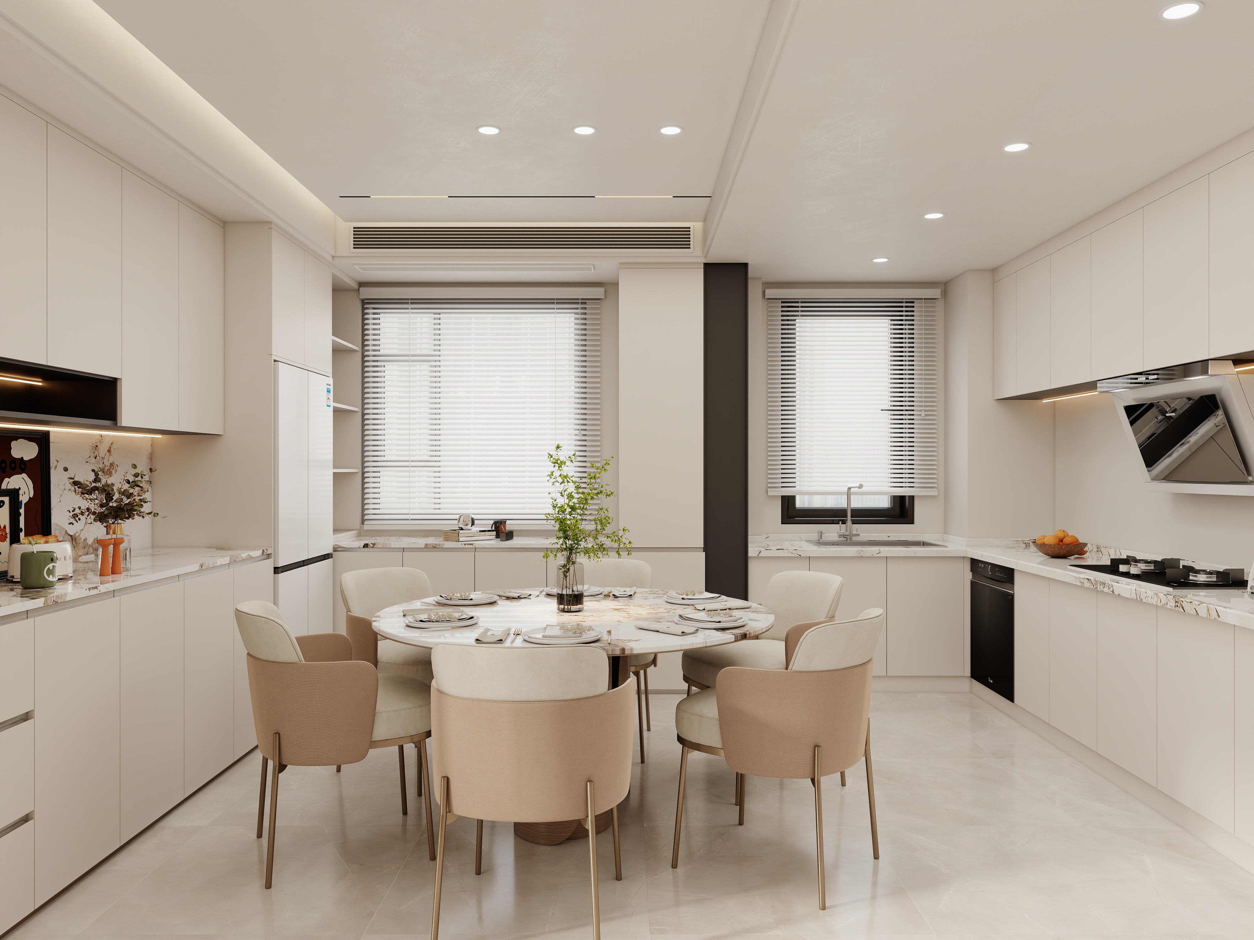 壹诺设计工作室-现代简约装修效果图