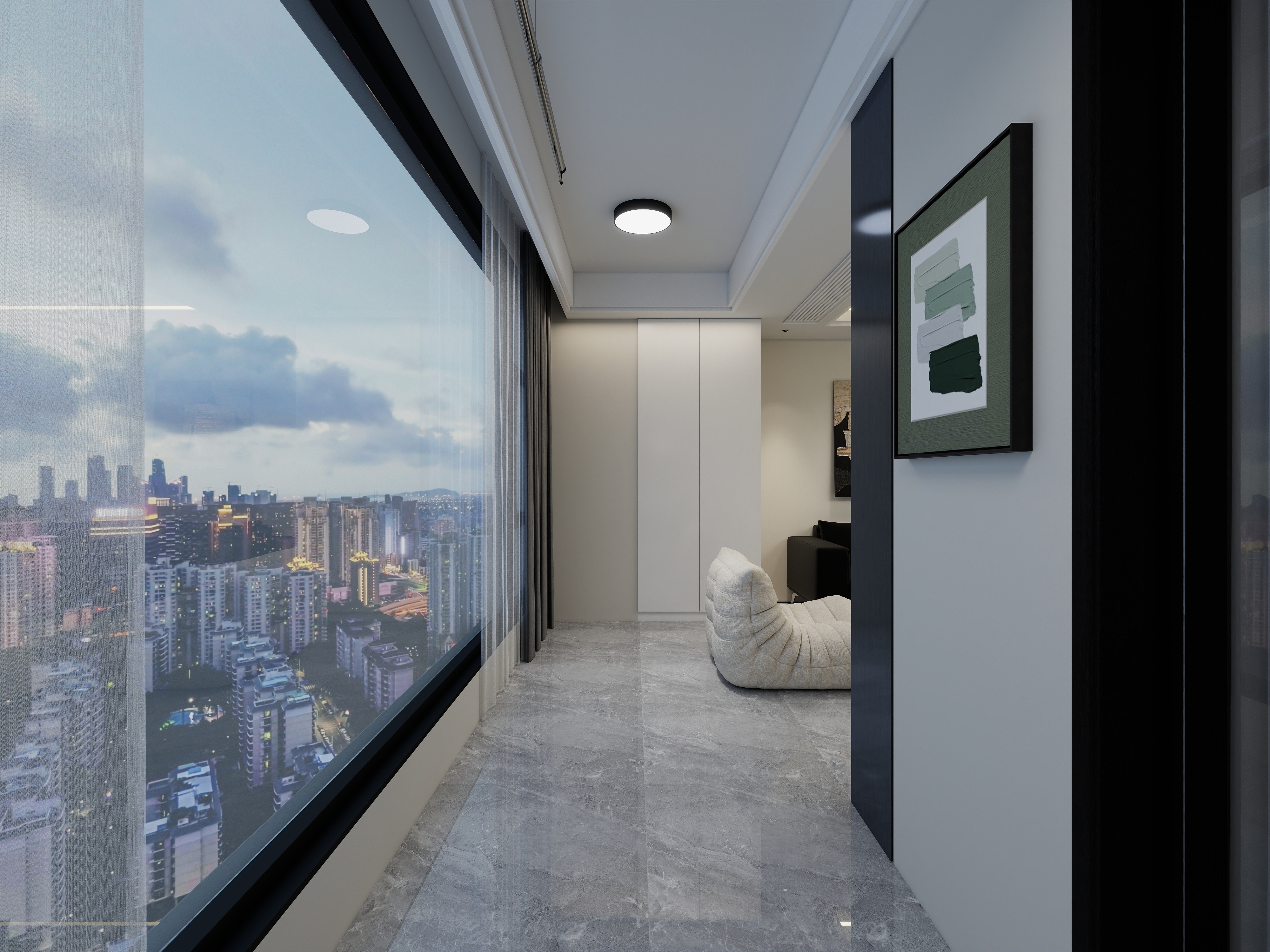 宋艳-现代简约风装修效果图