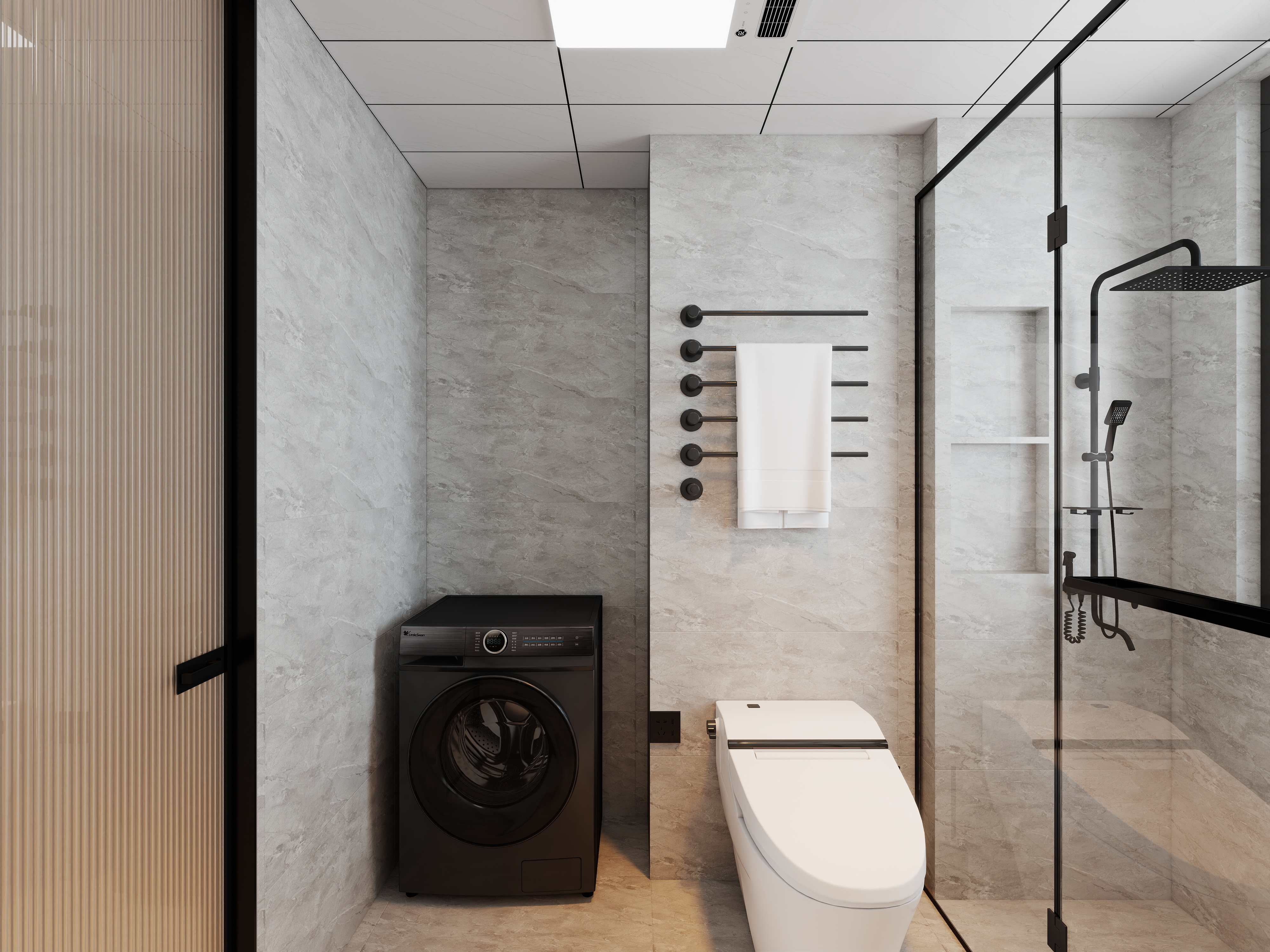 艺雅丽-133平现代简约装修效果图