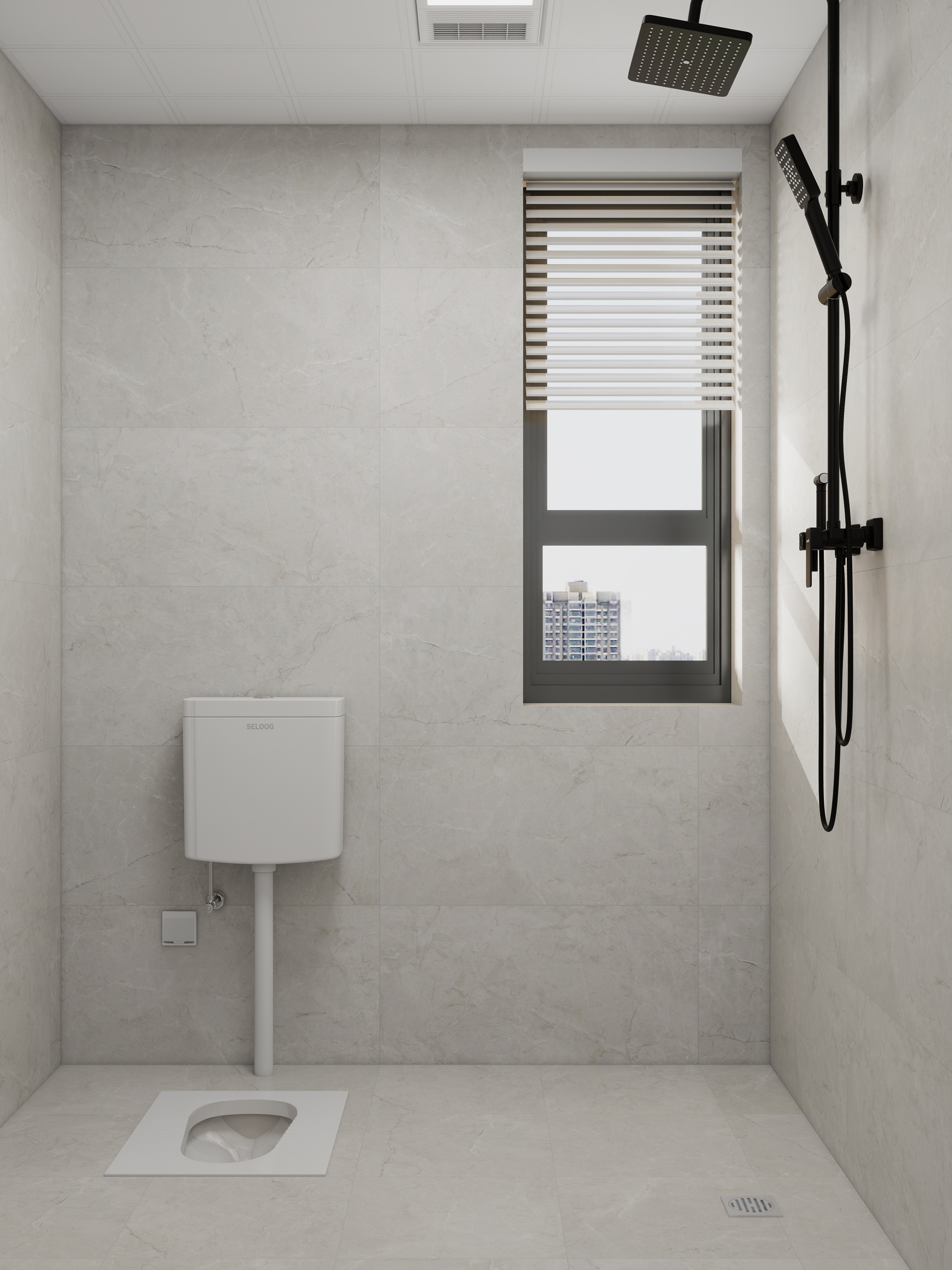 设计师珂源-美联奥公馆奶油112㎡3室一层次卫装修效果图第1张