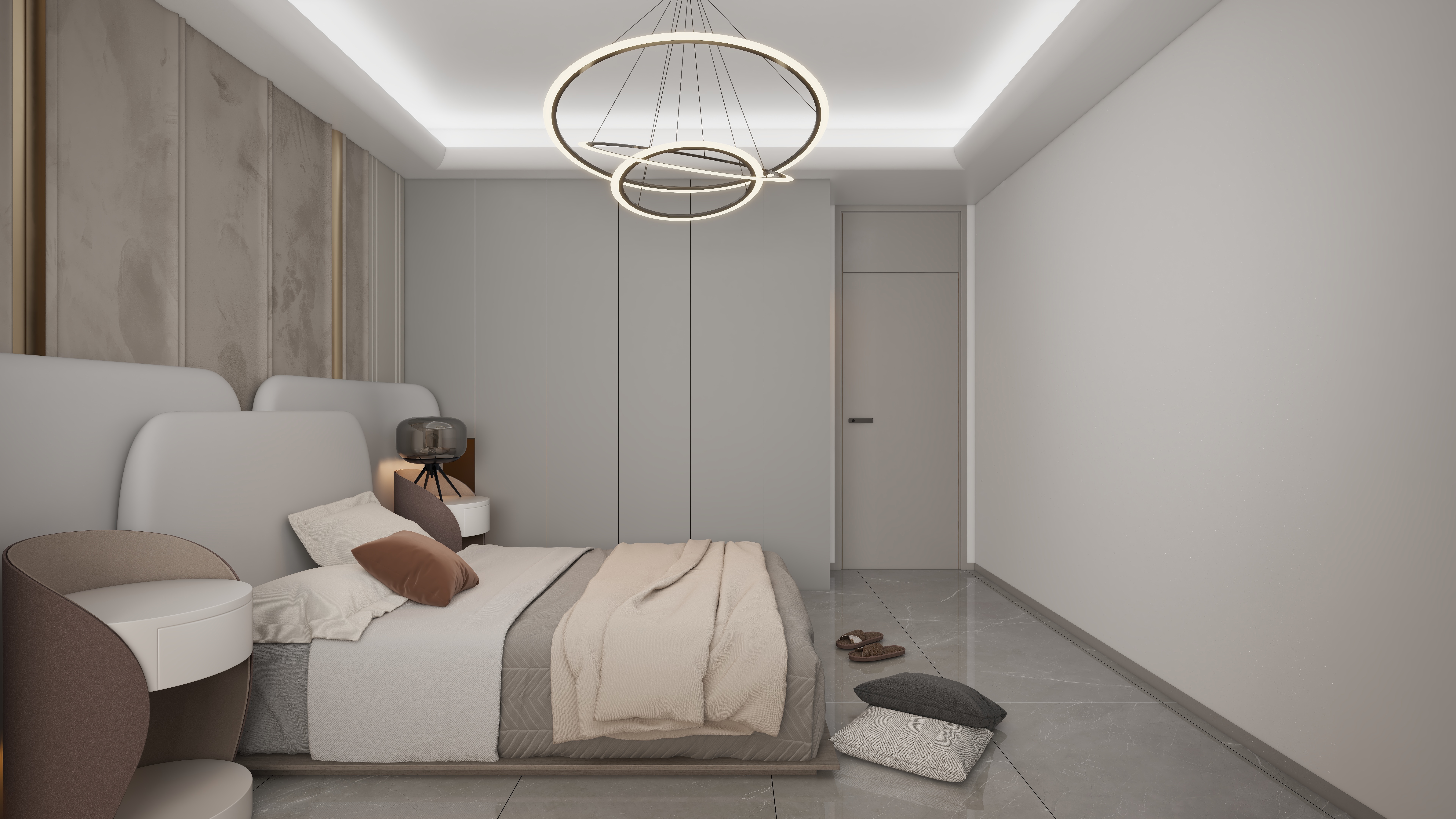 星空设计500一套-轻奢143㎡一层儿子房装修效果图第1张