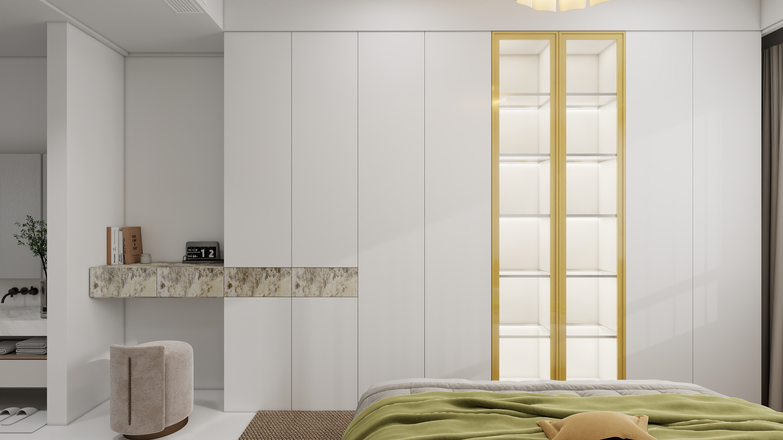 独木成林lGUj-24㎡1室装修效果图