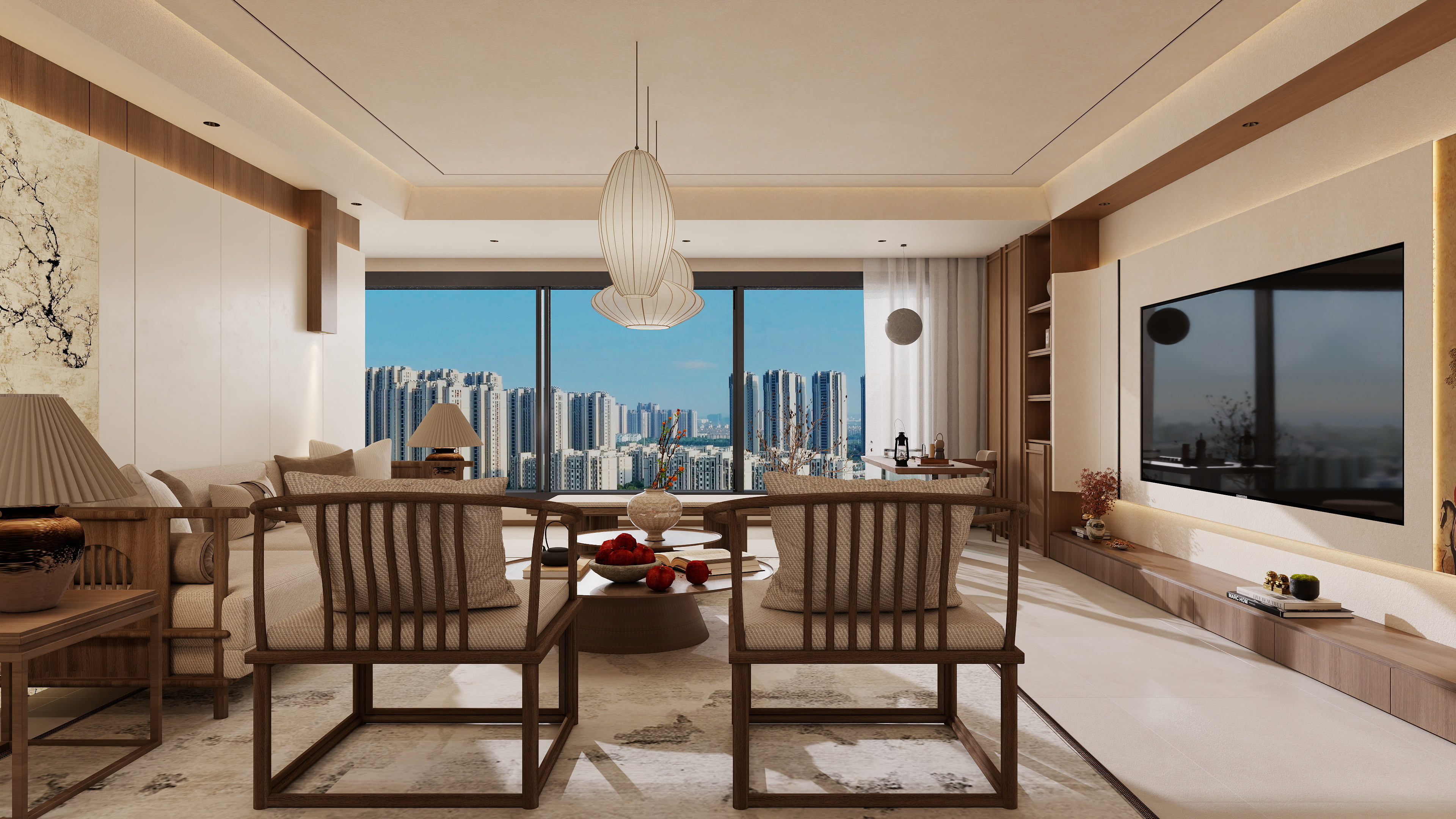 青岛米兰国际装饰-爱乐之城宋氏美学装修效果图