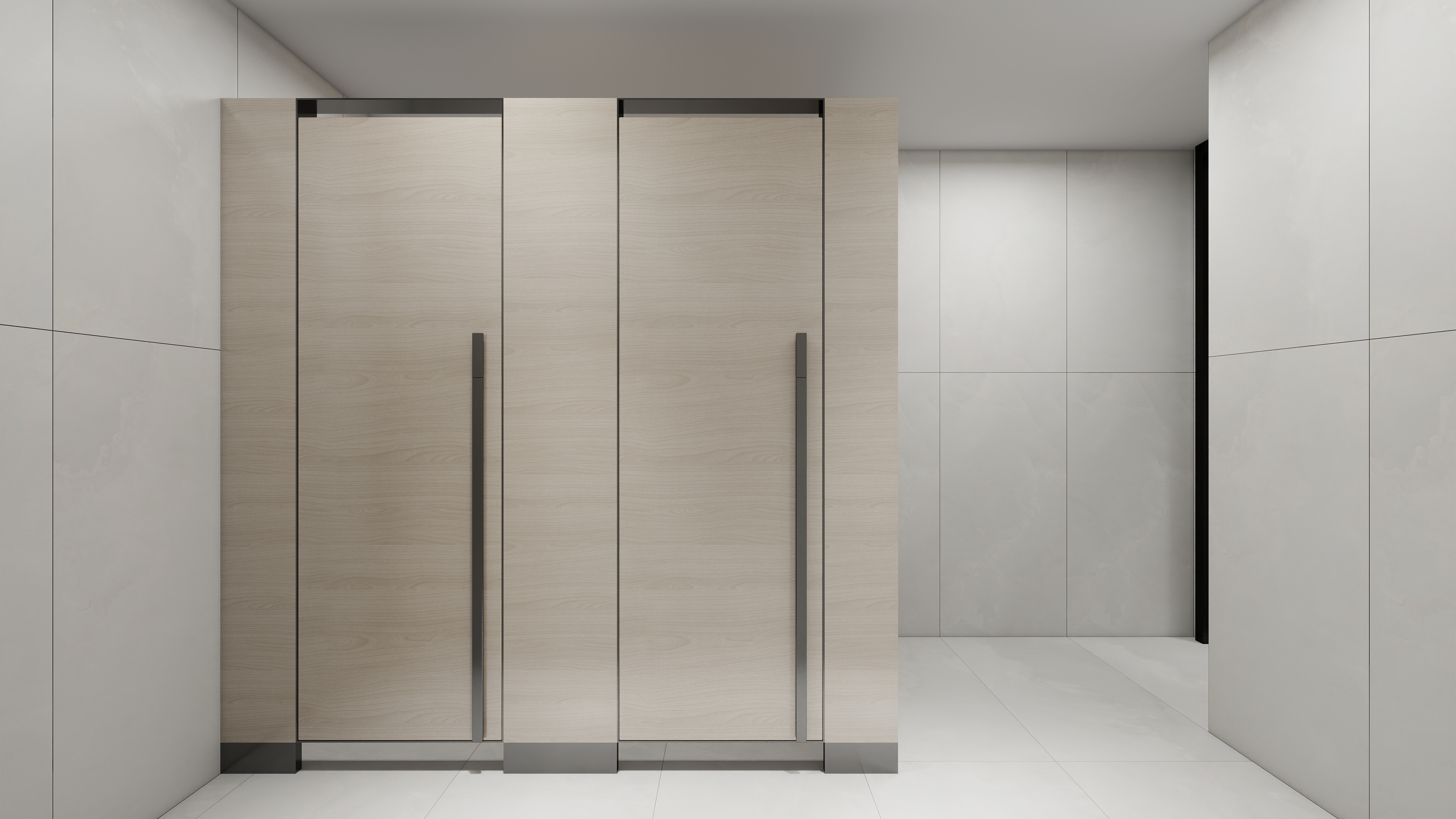 神马云在线-937.55m办公方案一层女卫生间装修效果图第2张