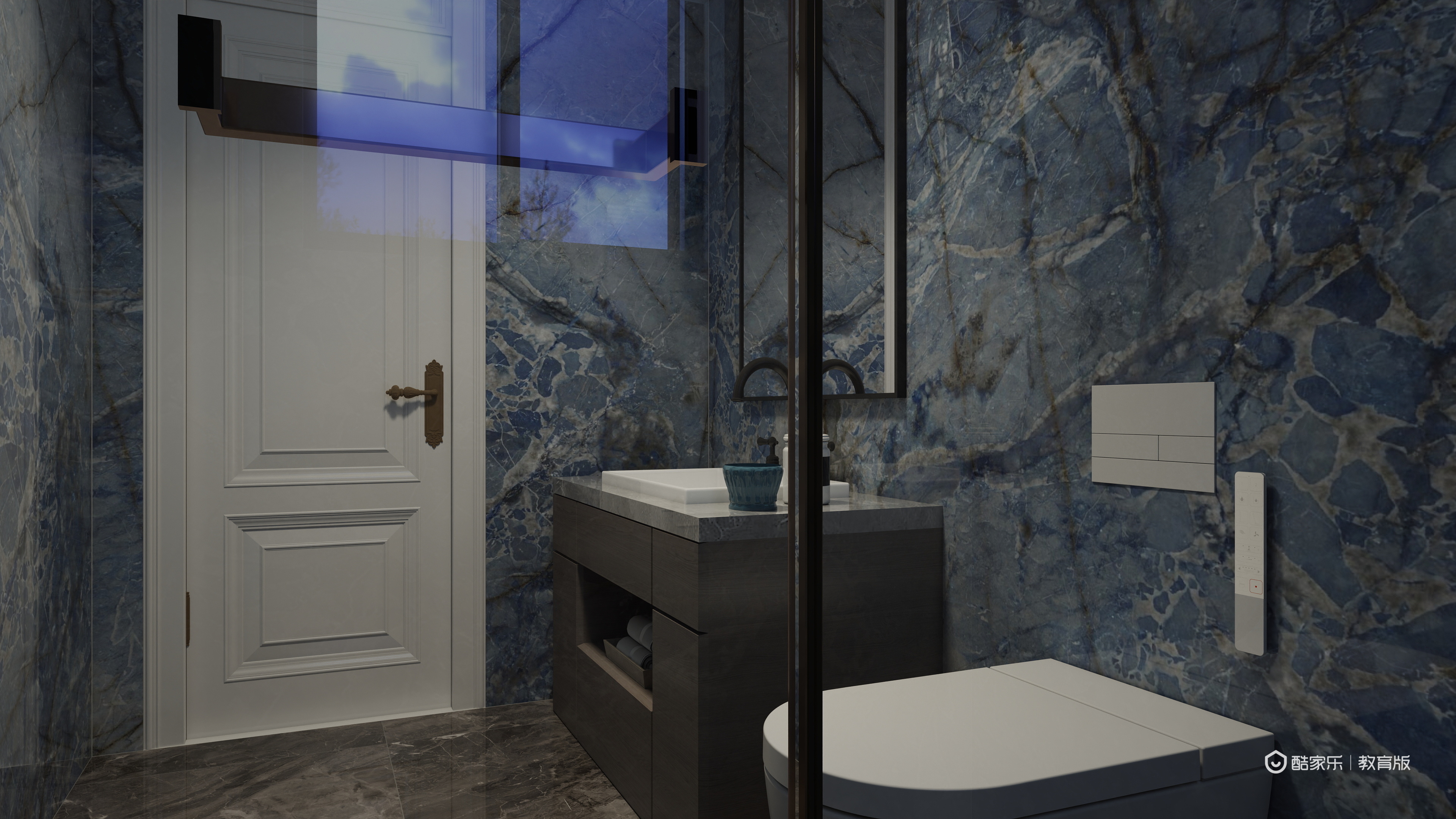 殷涵俊-湖州职业技术学院—殷涵俊一层次卫装修效果图第2张