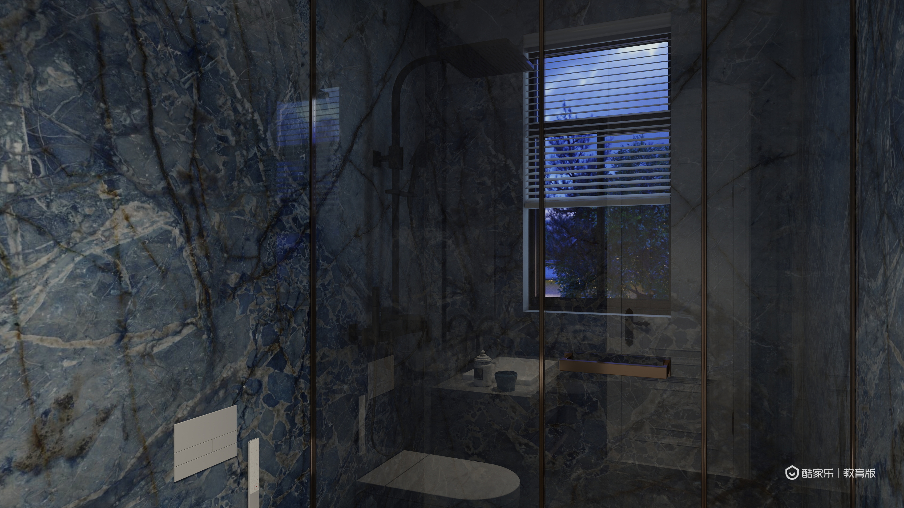 殷涵俊-湖州职业技术学院—殷涵俊一层次卫装修效果图第1张