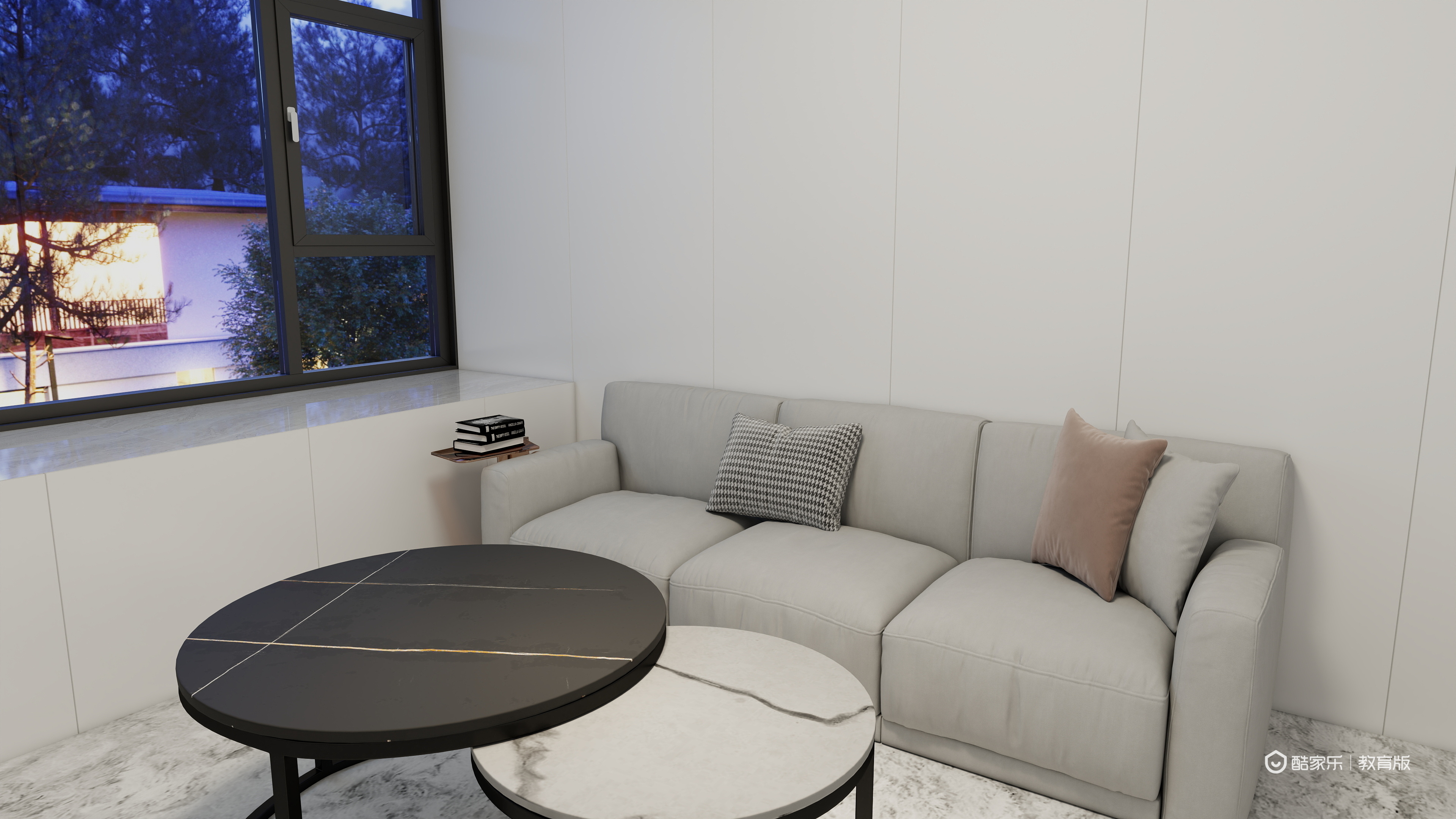 殷涵俊-湖州职业技术学院—殷涵俊一层影视间装修效果图第2张