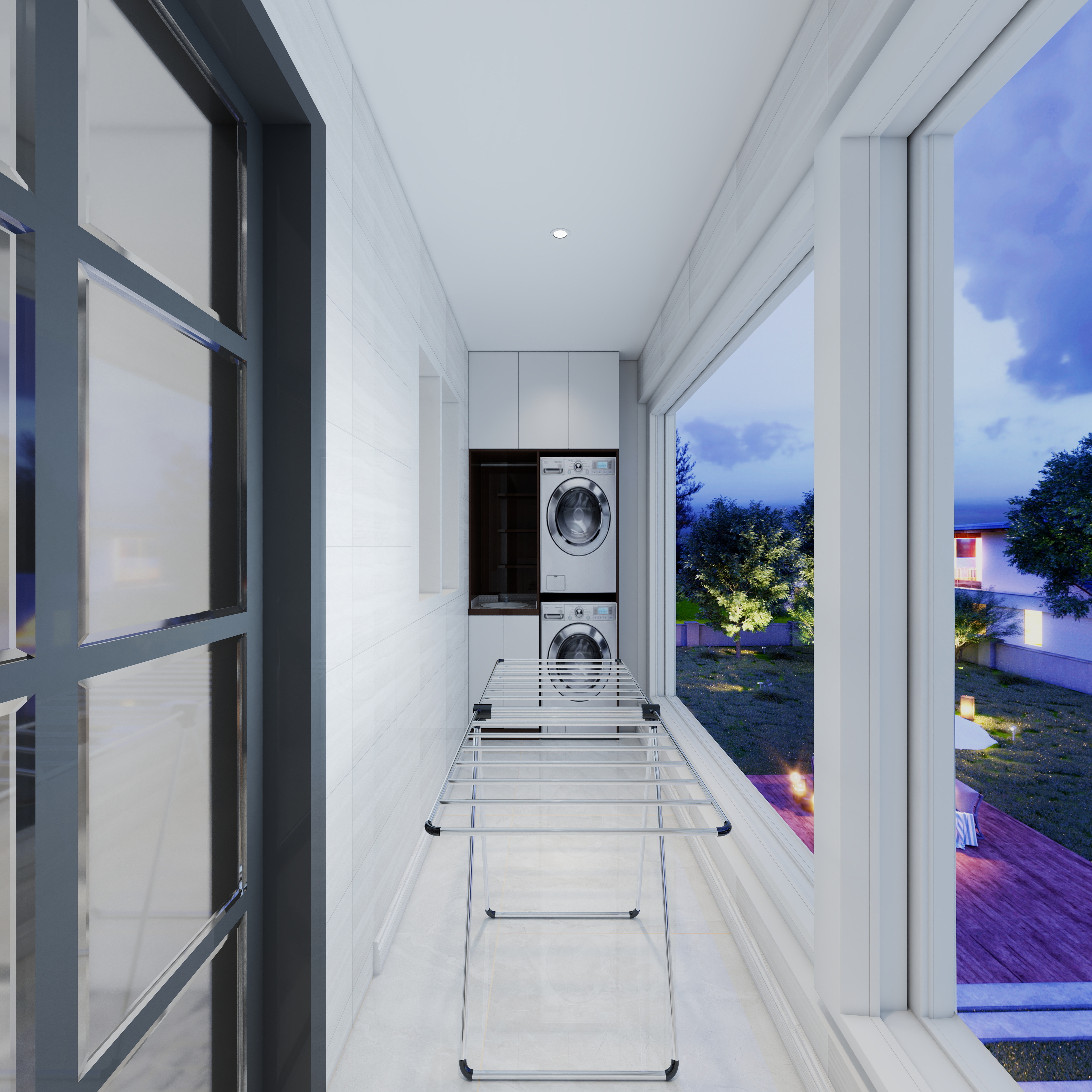 殷涵俊-湖州职业技术学院—殷涵俊一层生活阳台装修效果图第3张