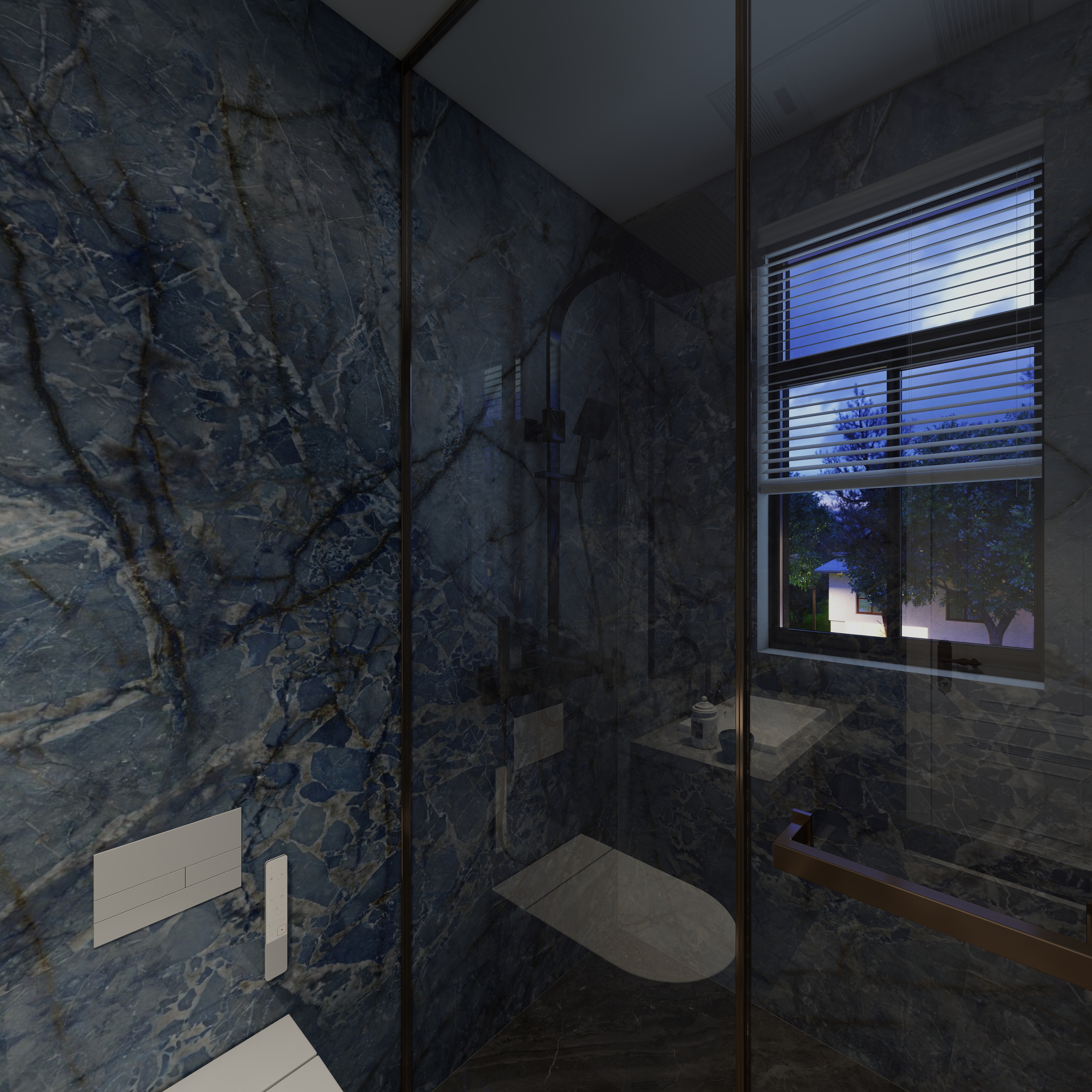 殷涵俊-湖州职业技术学院—殷涵俊一层次卫装修效果图第3张