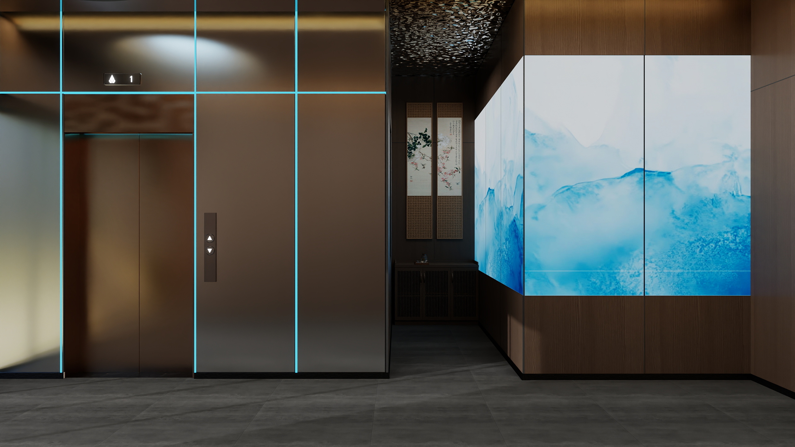 大侠设计工作室-春天里音乐餐吧一楼效果方案-装修设计方案