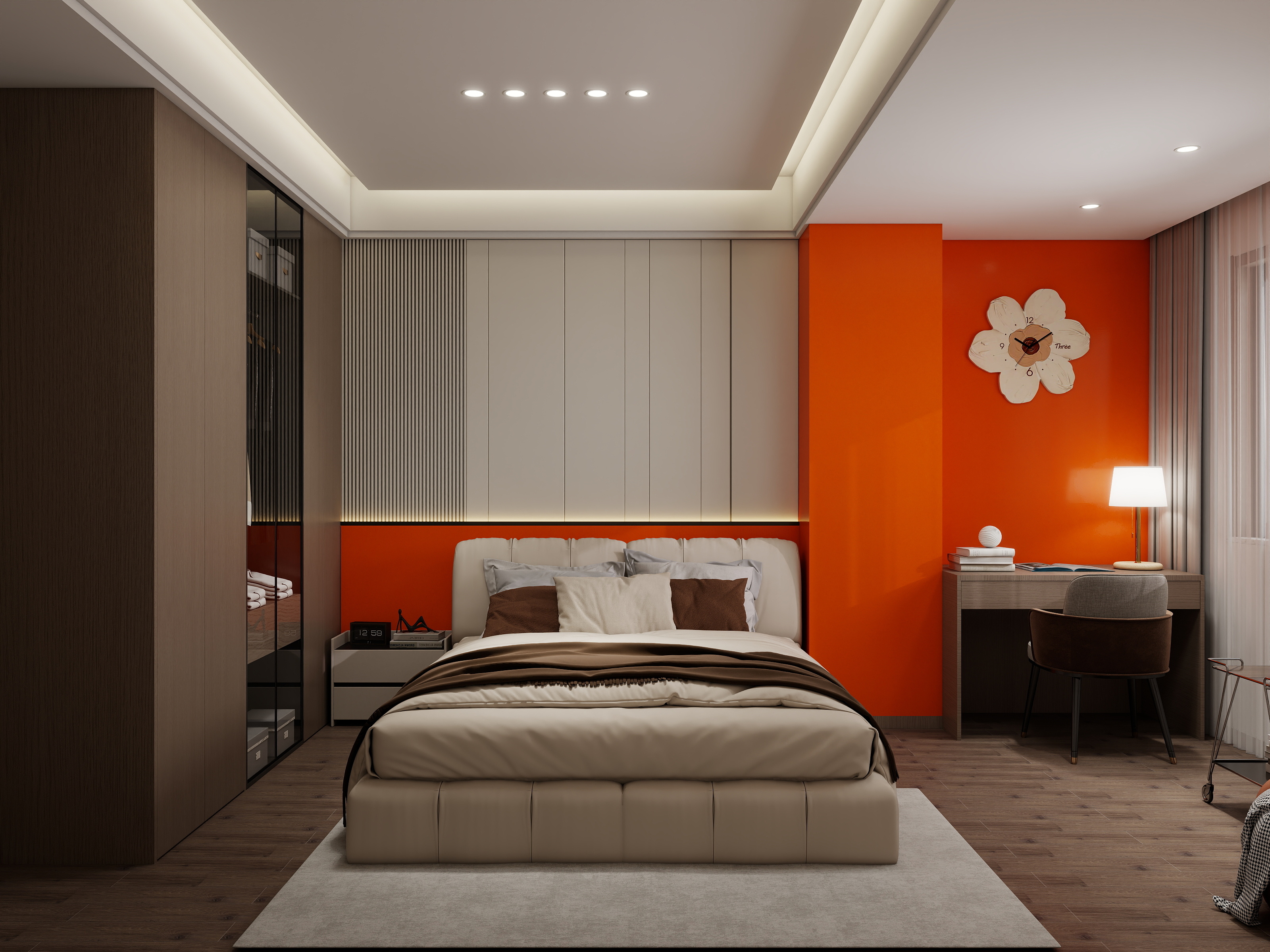 全景效果图制图-2025.06.22s三层最终平面布置图 - 副本-装修设计方案