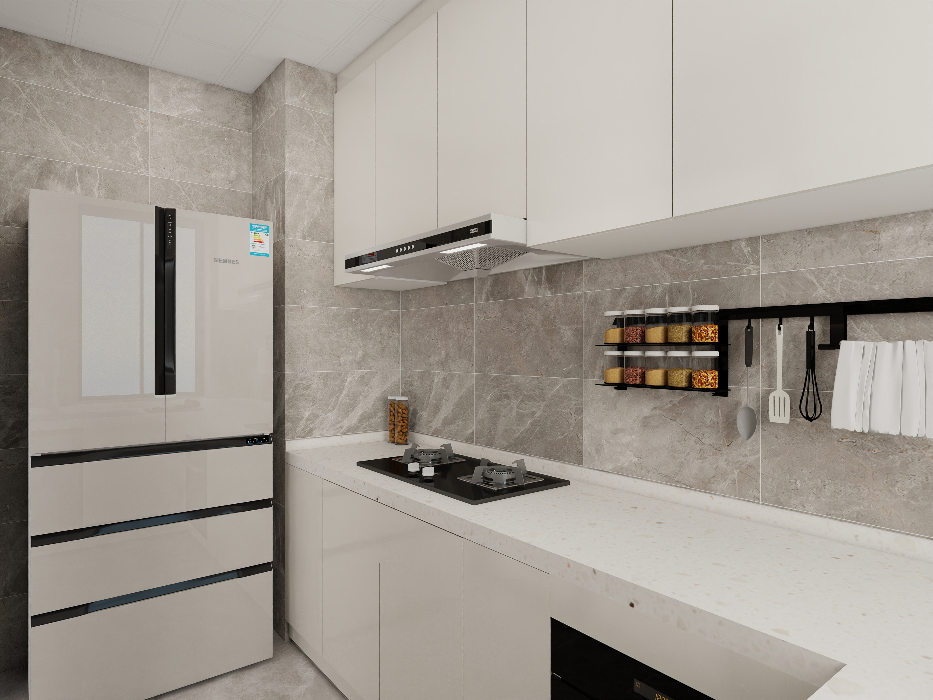 Arno12-维港半岛149方四房现代装修效果图