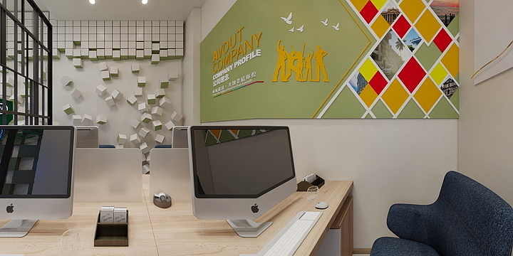 独角兽效果图表现-DJS1086 - 副本-装修设计方案