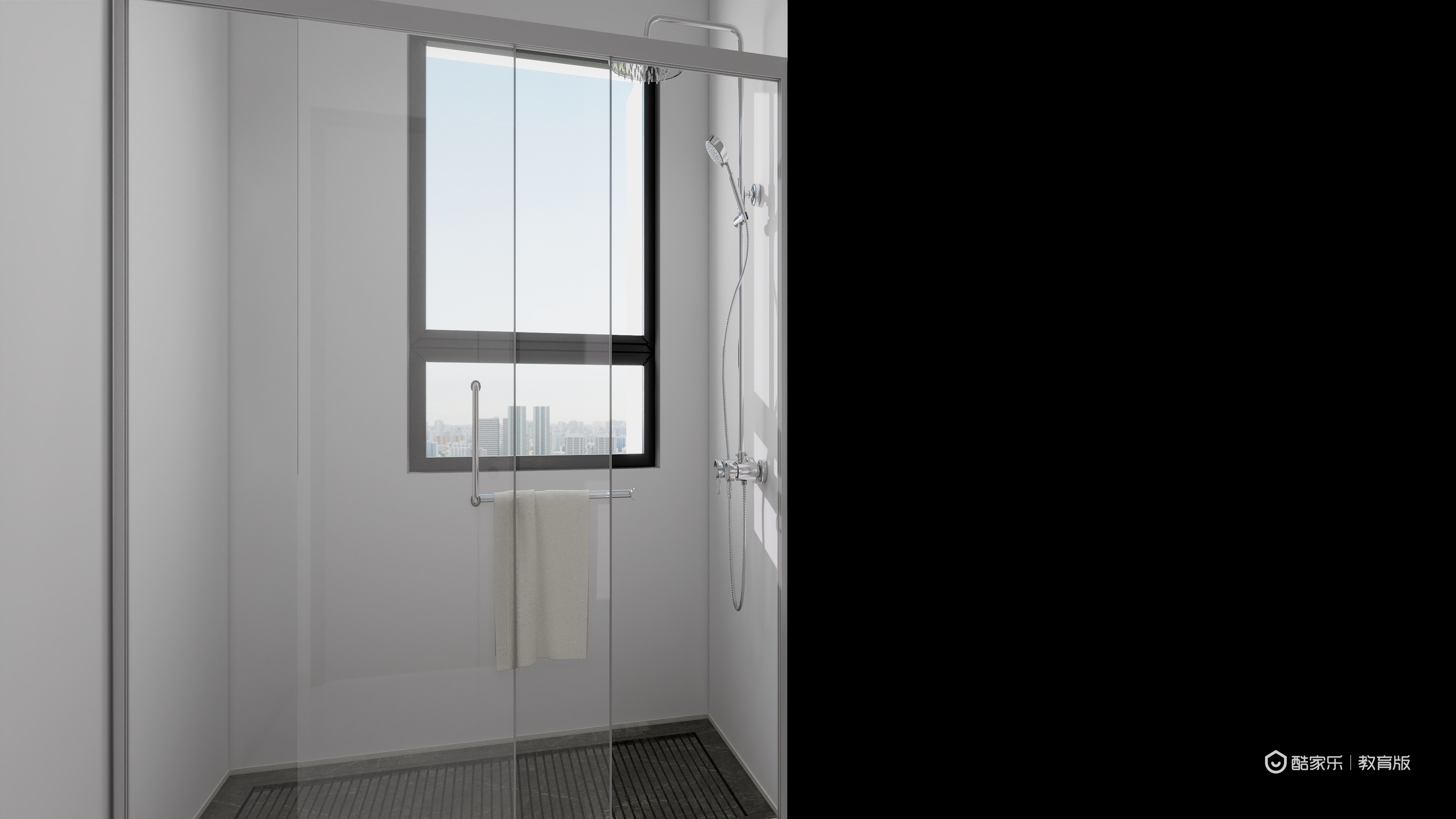 陆婧菡-杭州市建设职业学校-陆婧菡一层卫生间装修效果图第2张