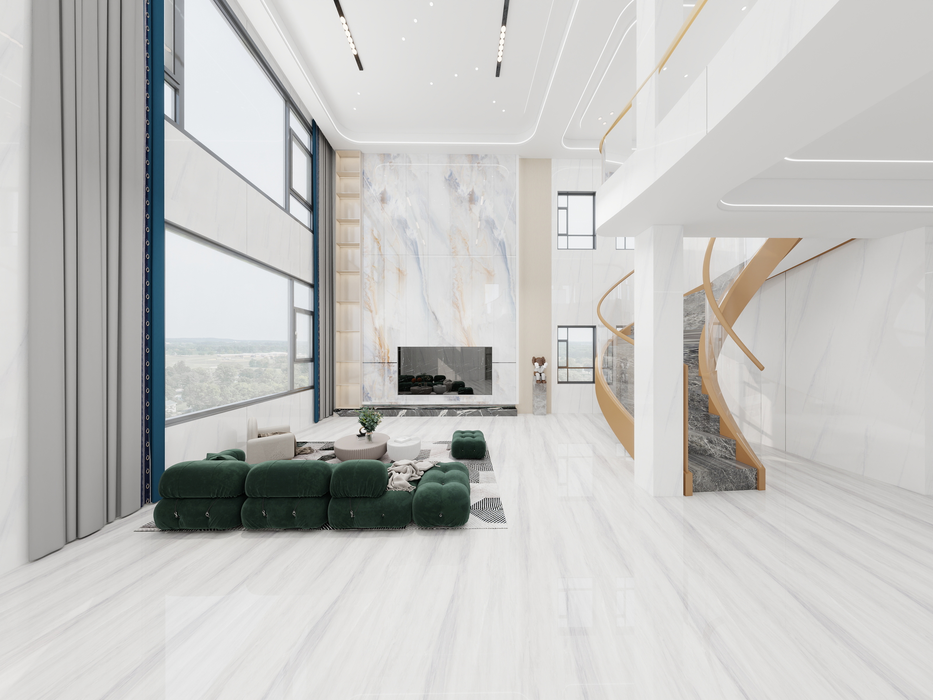 华富岩板全屋定制-未命名方案-装修设计方案