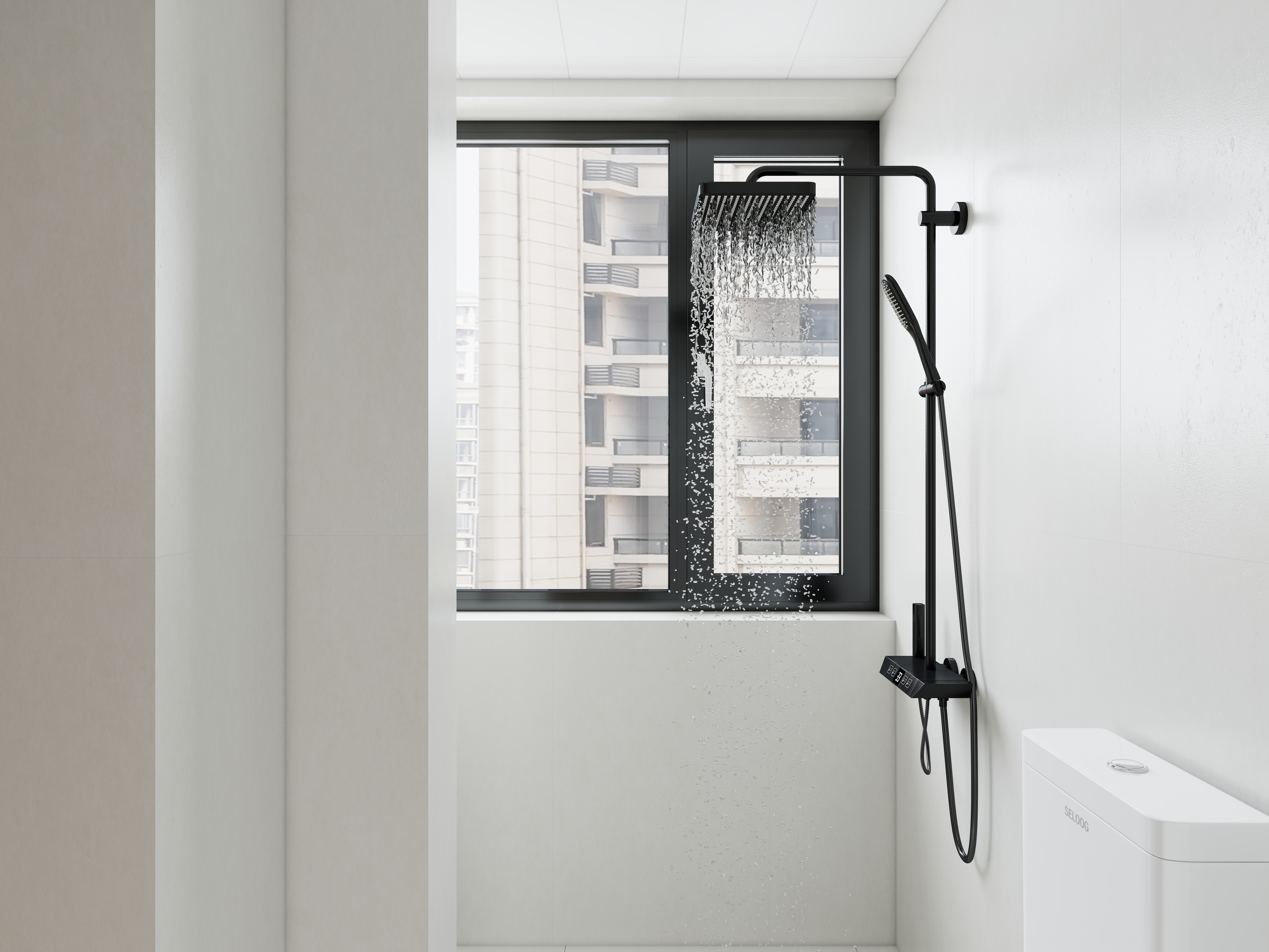 李青越-146平四室现代一层客卫装修效果图第2张